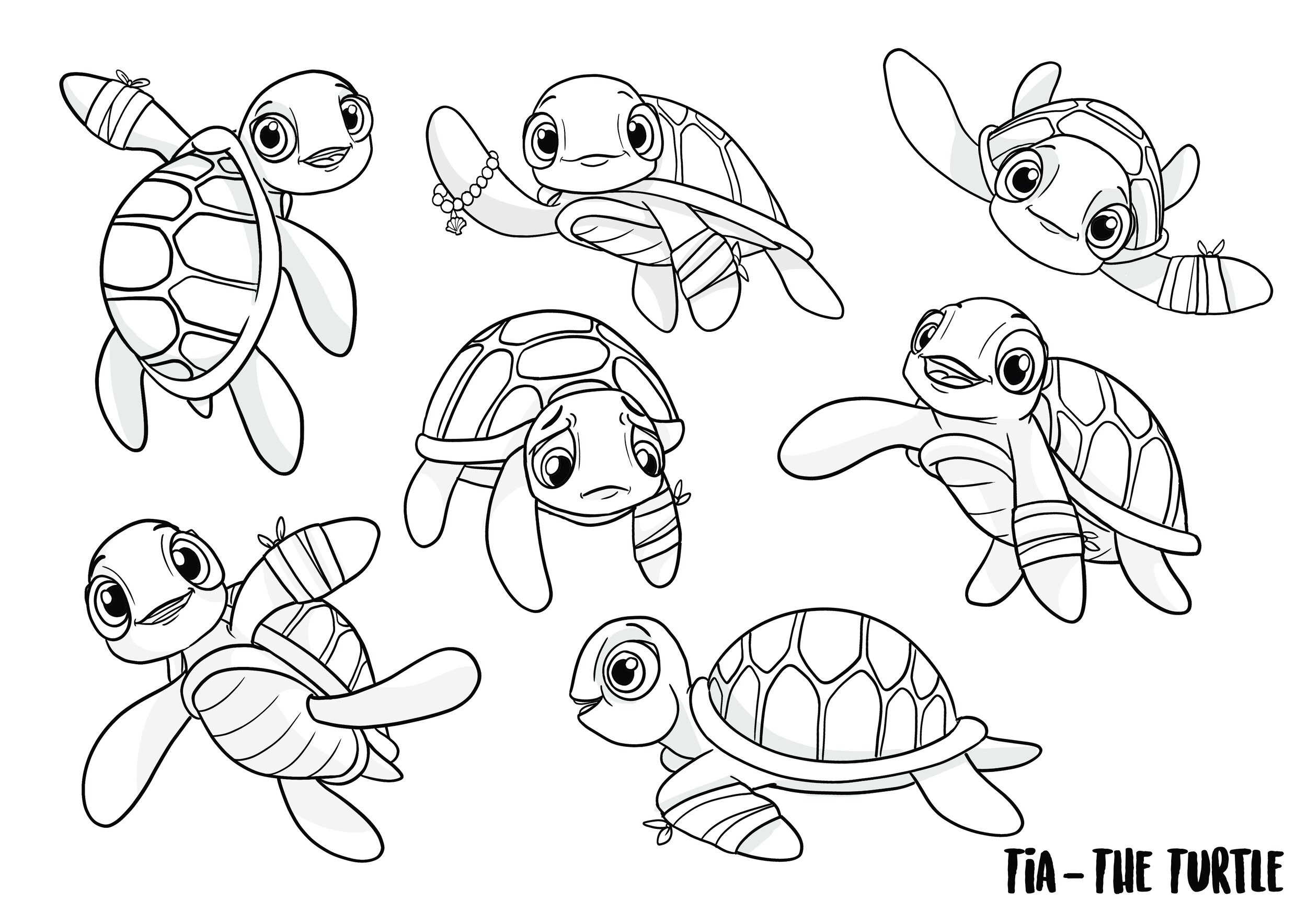 Tia - The Turtle - Pose sheet .jpg