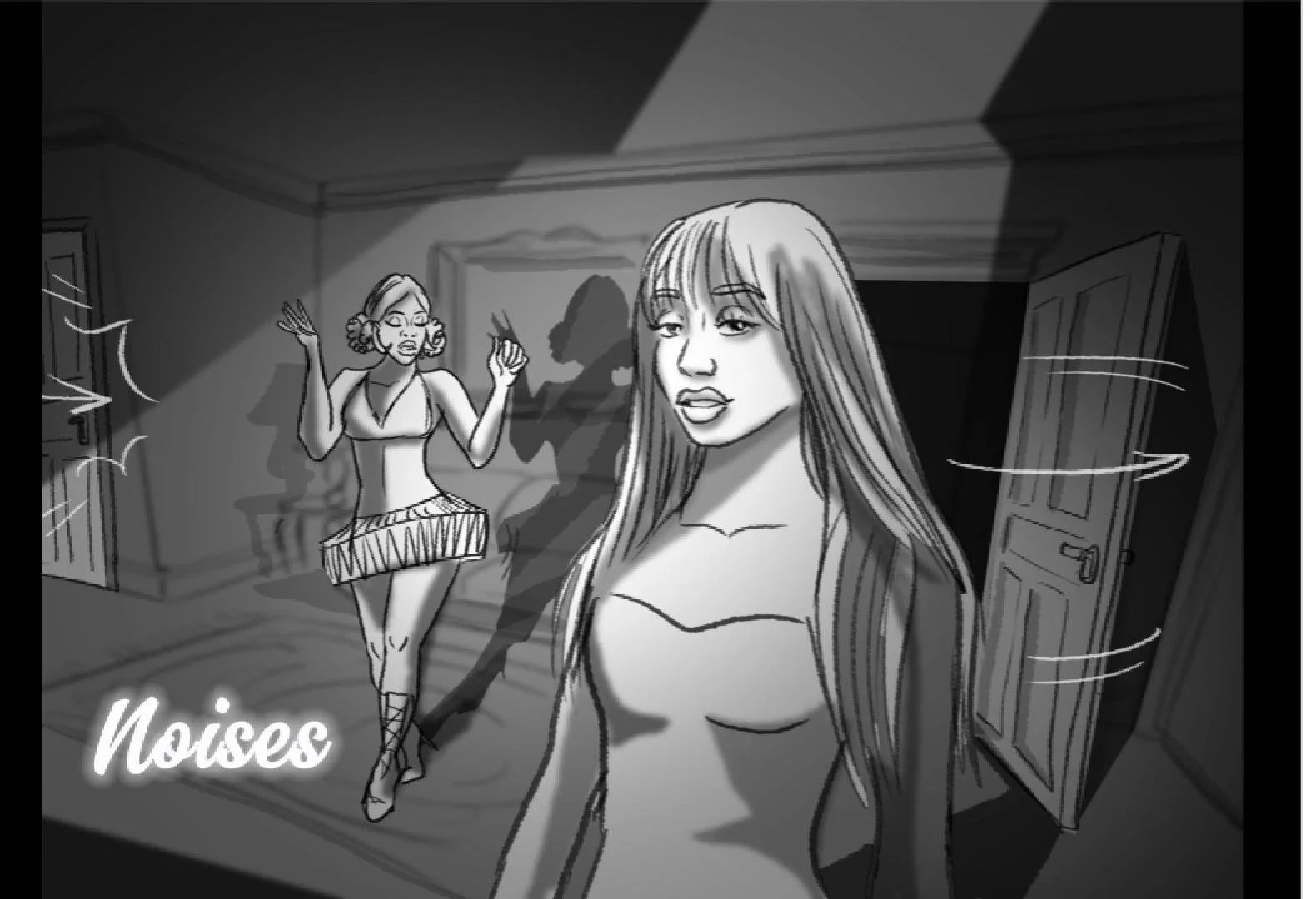 Music Video Pink Pantheress - ‘Noises’ 