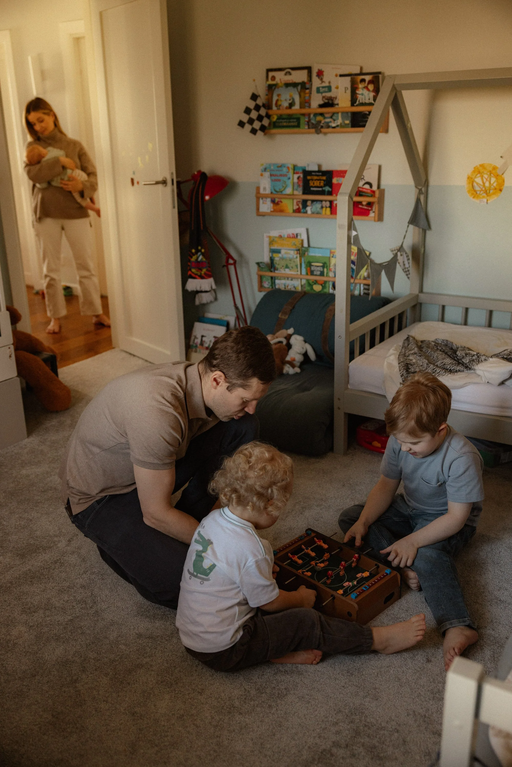 Laura, Rein, Hugo, Herman, Hannes