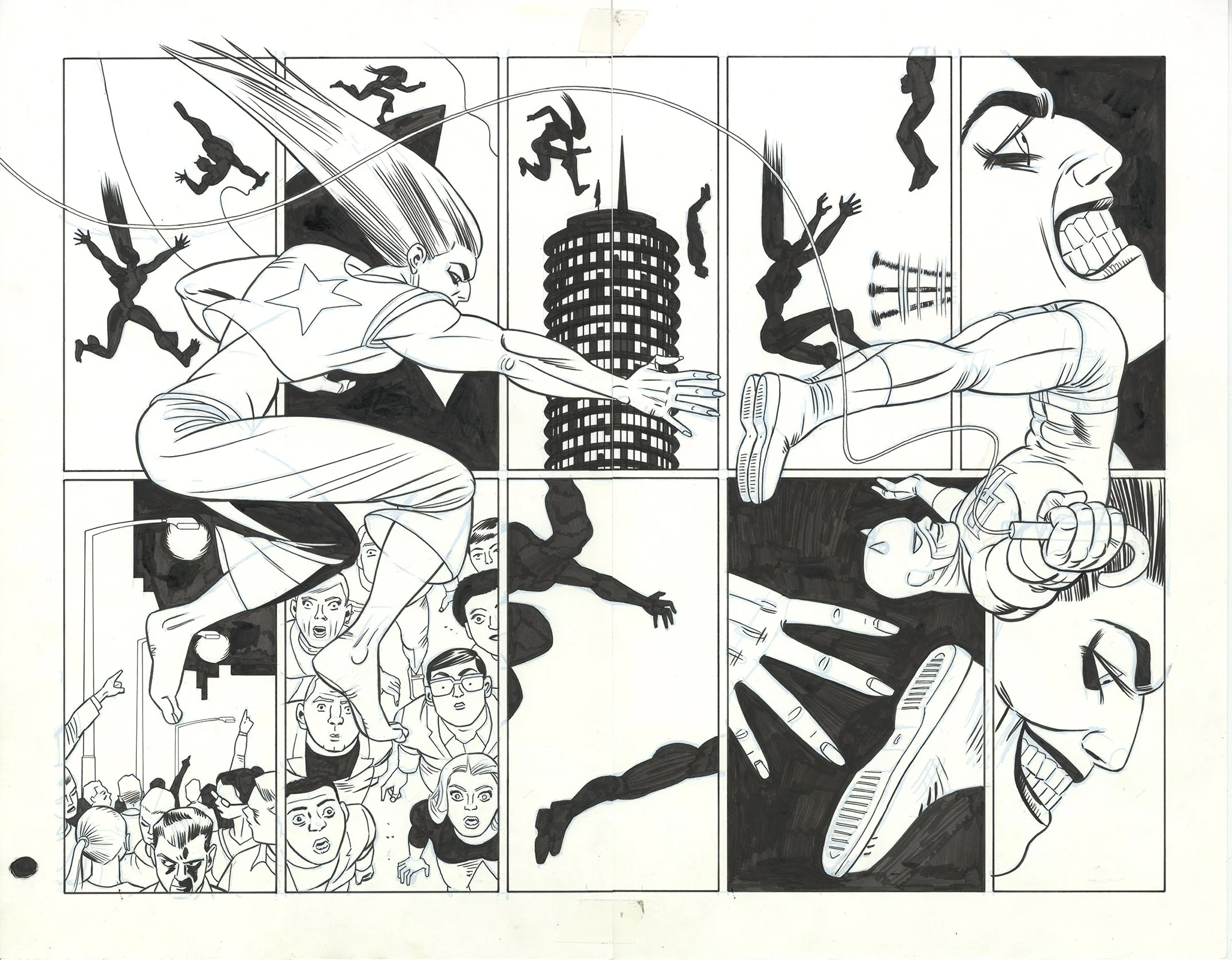 DOUBLE-SPREAD PAGES / PAGINAS DOBLES