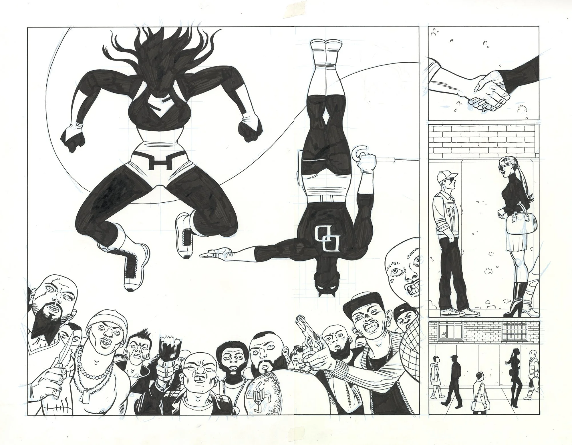 DOUBLE-SPREAD PAGES / PAGINAS DOBLES