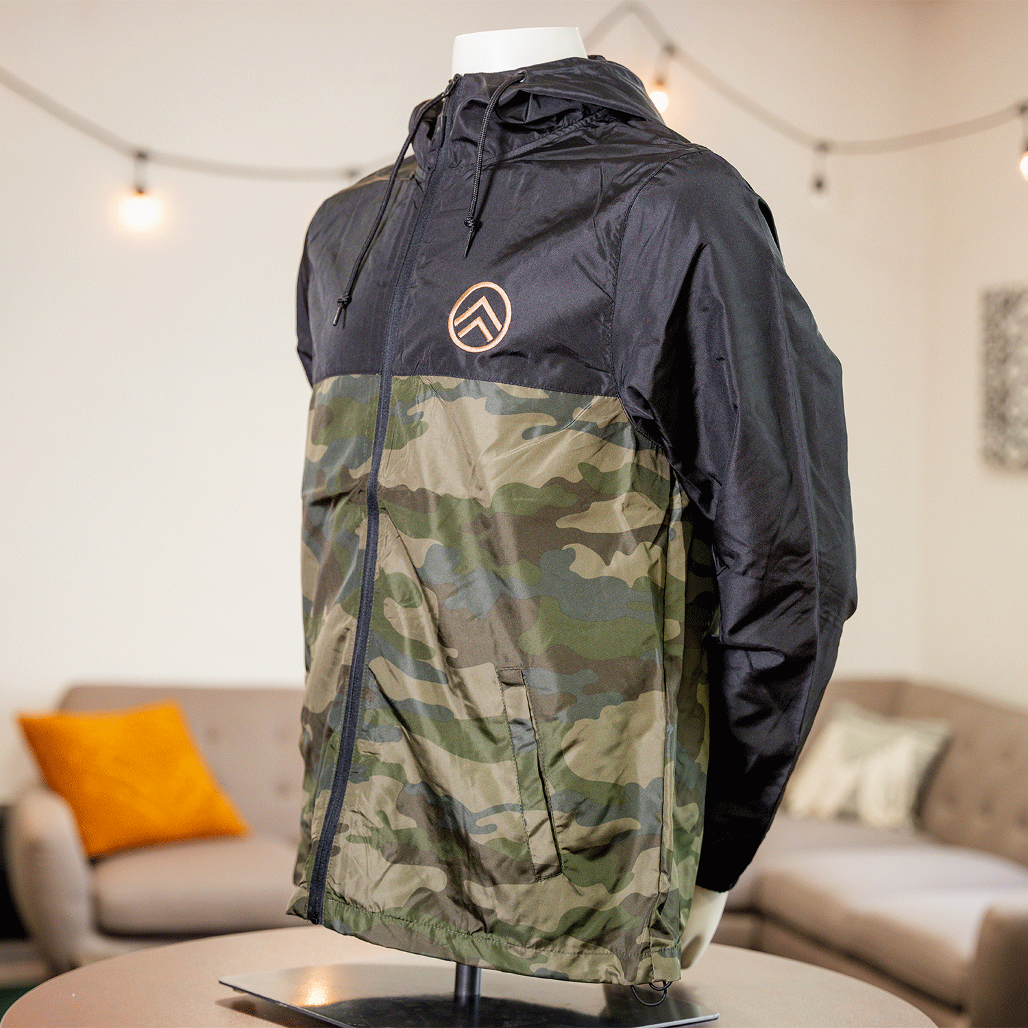 Camo Windbreaker