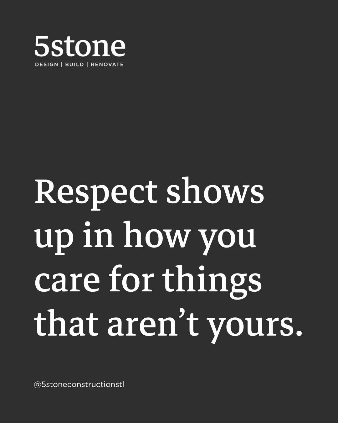 Respect is reflected in the way we approach our work each day.

From how we care for our clients&rsquo; homes to how we communicate and collaborate, we aim to be thoughtful, attentive, and consistent. We understand the level of trust it takes to invi
