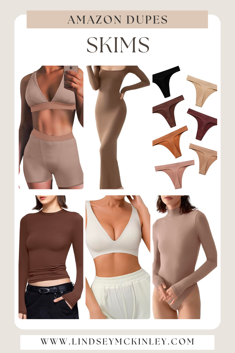 The best SKIMS dupes found on Amazon — Lindsey McKinley