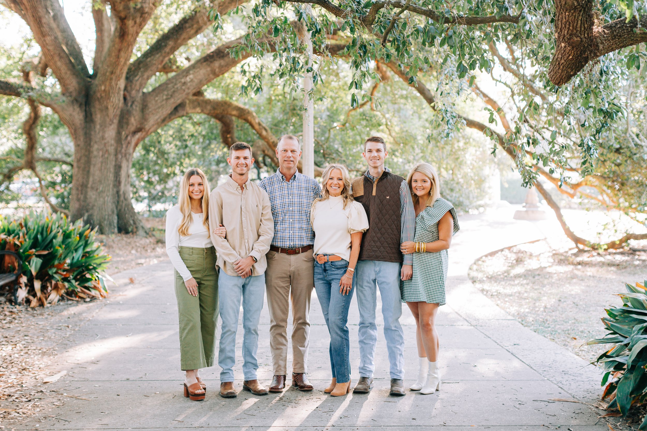 City Park Baton Rouge Family Portraits