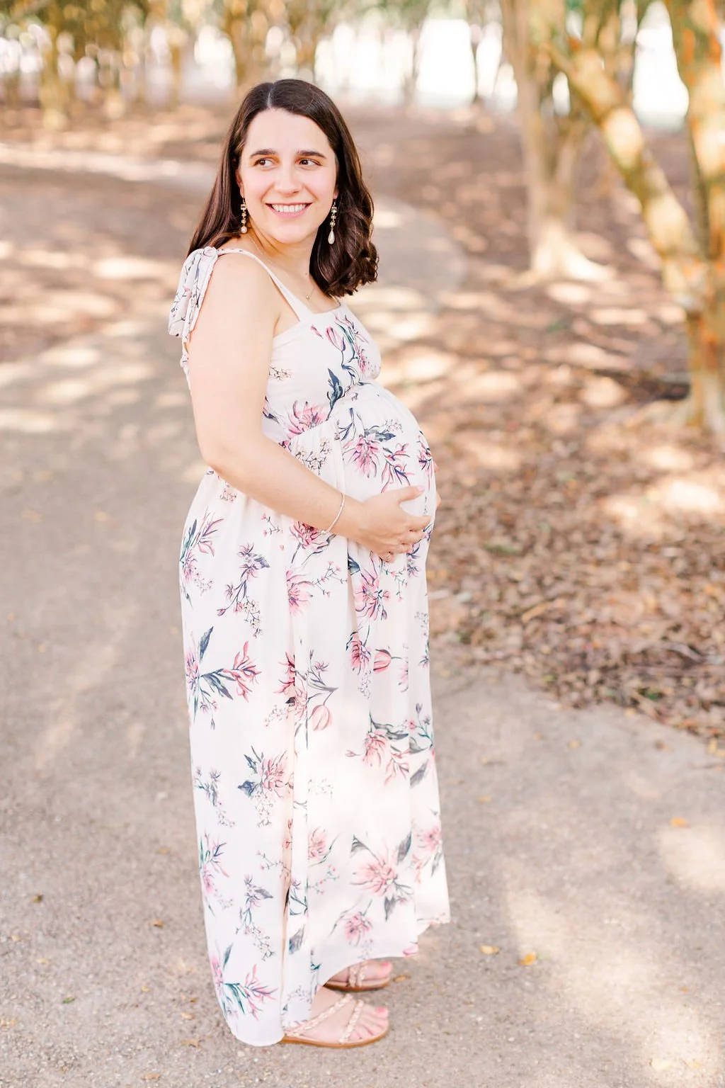 Baton Rouge Botanical Maternity Session