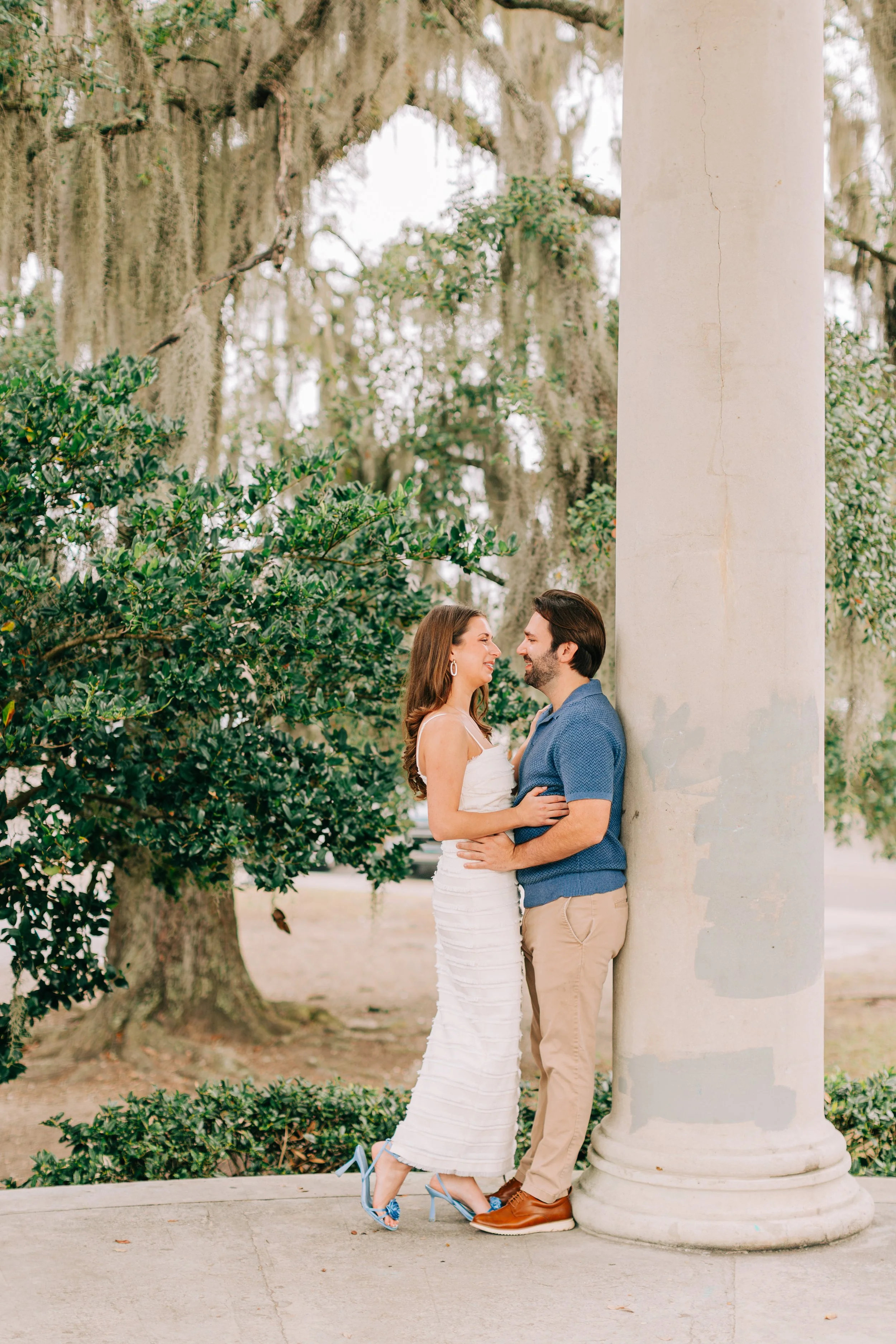 victoria and patrick’s new orleans city park engagement photos, baton rouge wedding photography