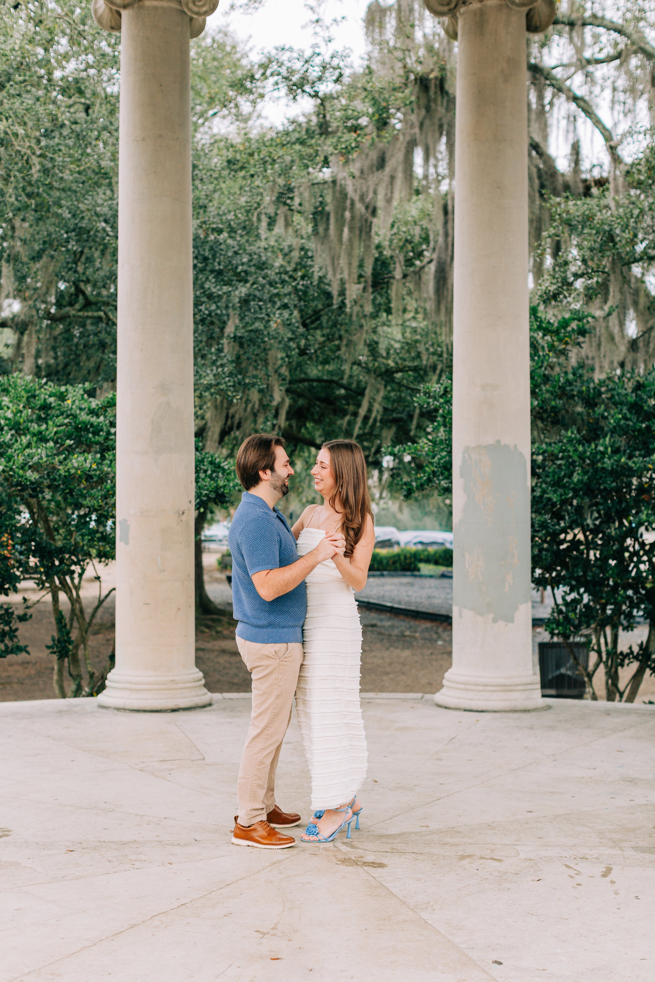 victoria and patrick’s new orleans city park engagement photos, baton rouge wedding photography