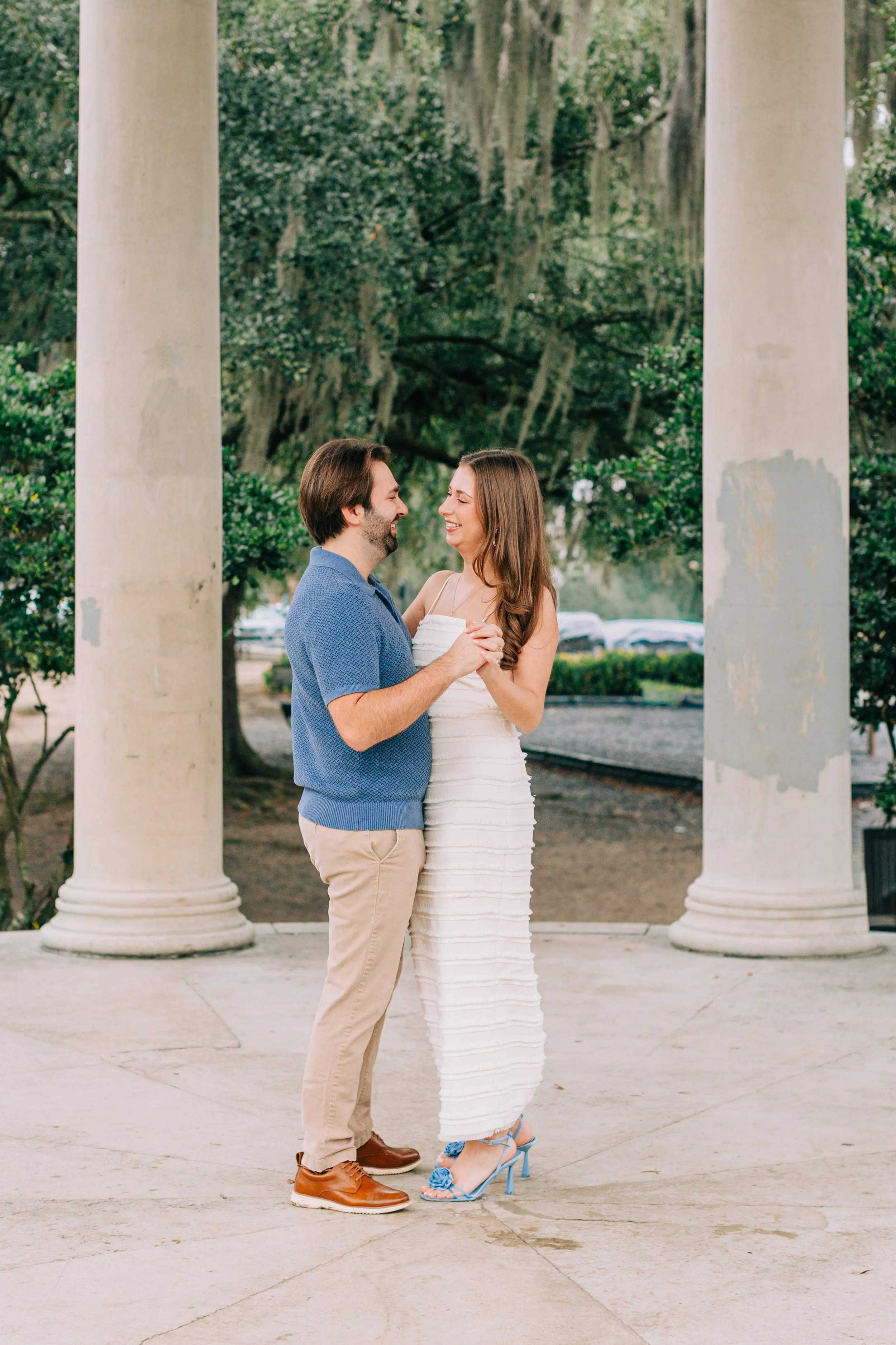 victoria and patrick’s new orleans city park engagement photos, baton rouge wedding photography