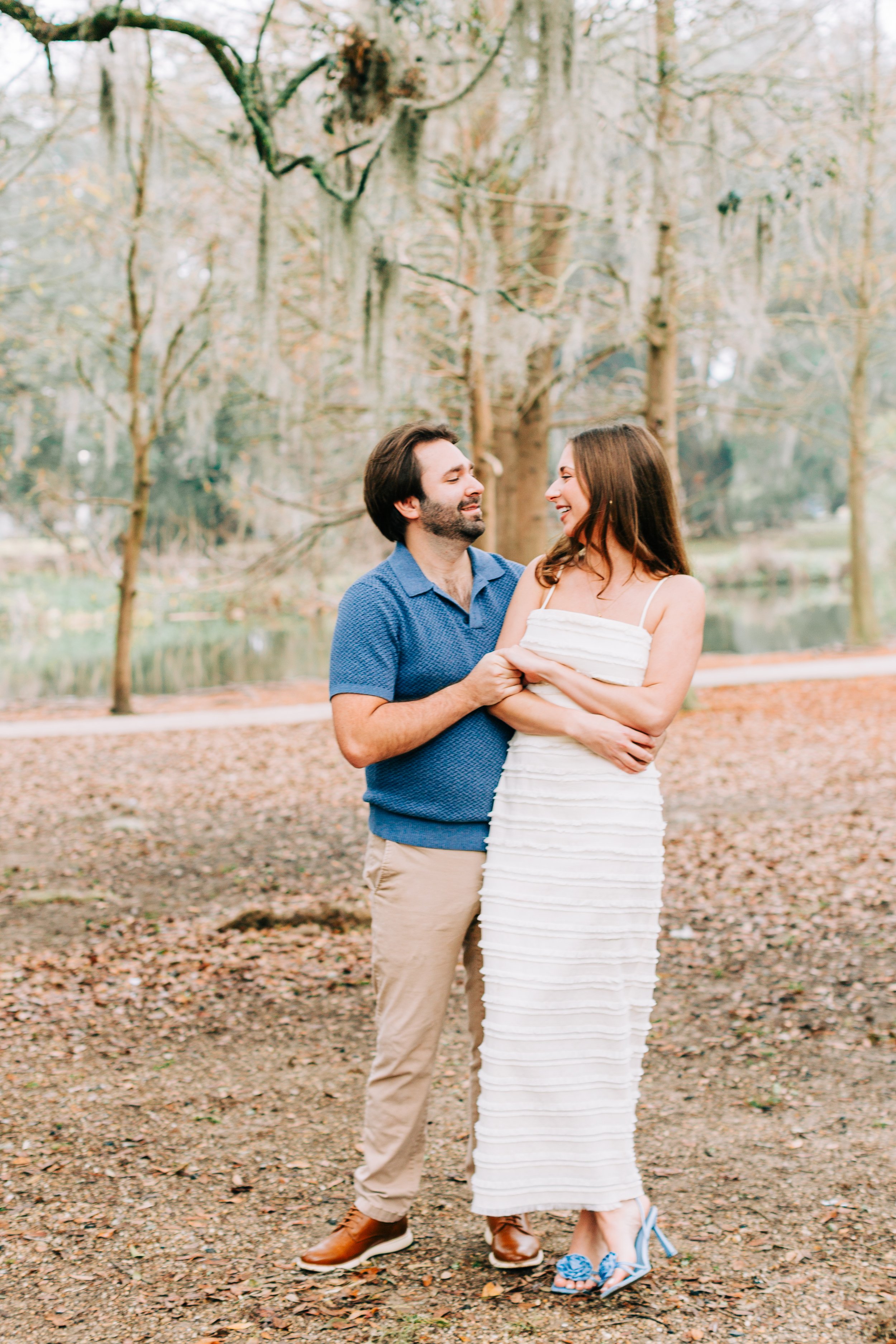 victoria and patrick’s new orleans city park engagement photos, couple dancing in city park engagement photos, baton rouge wedding photography, sarah shaw photography