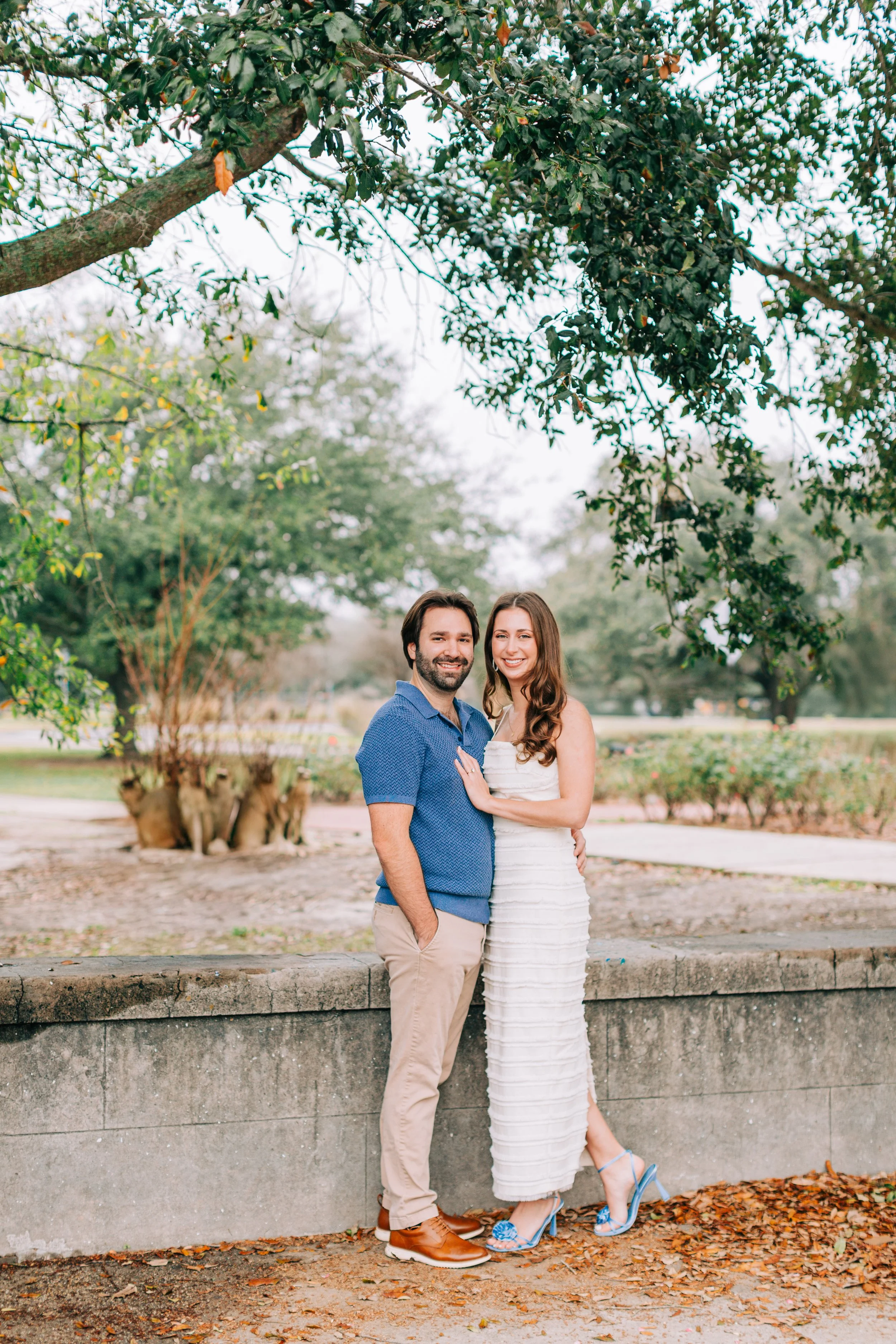 victoria and patrick’s new orleans city park engagement photos, couple dancing in city park engagement photos, baton rouge wedding photography, sarah shaw photography