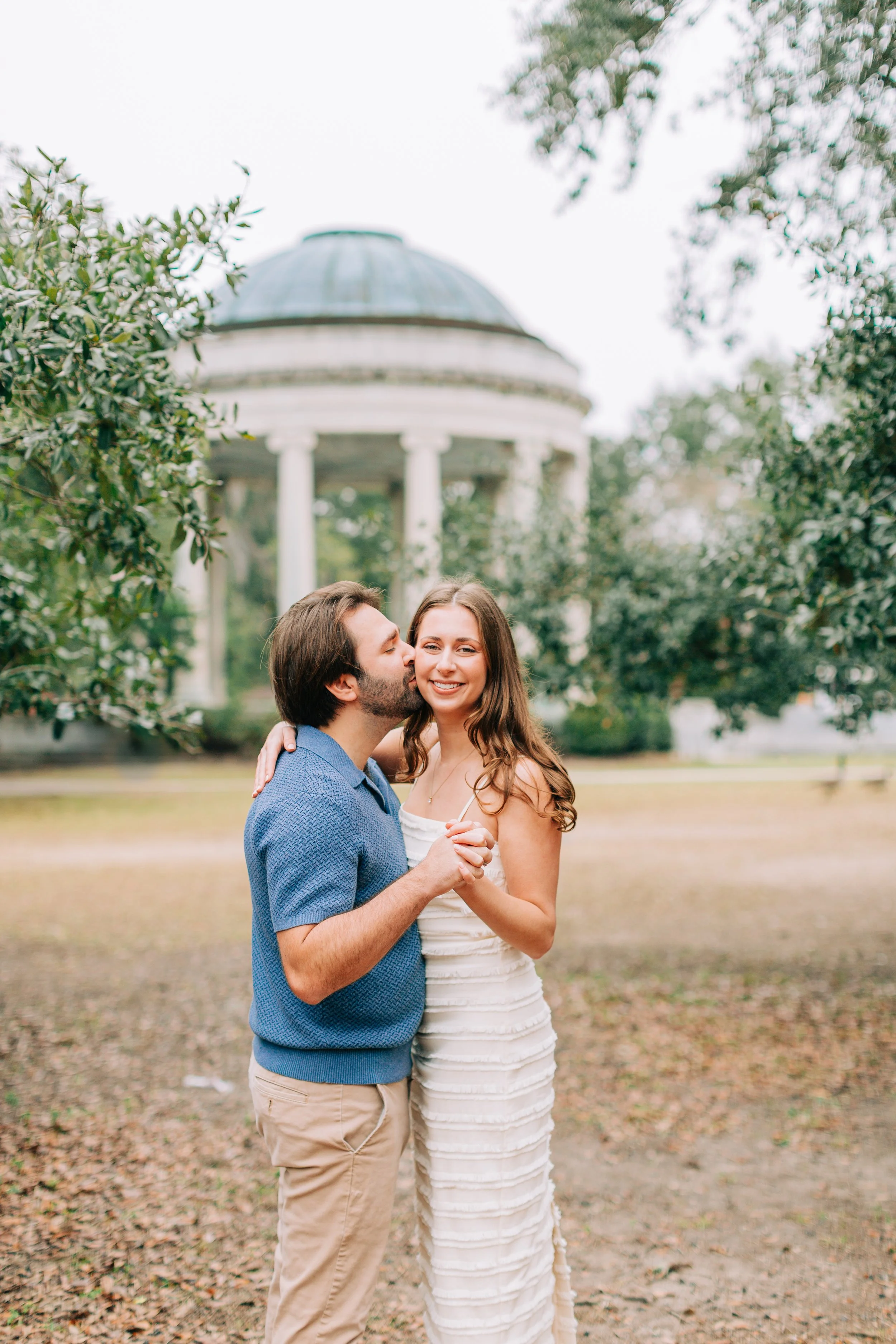 victoria and patrick’s new orleans city park engagement photos, couple dancing in city park engagement photos, baton rouge wedding photography, sarah shaw photography