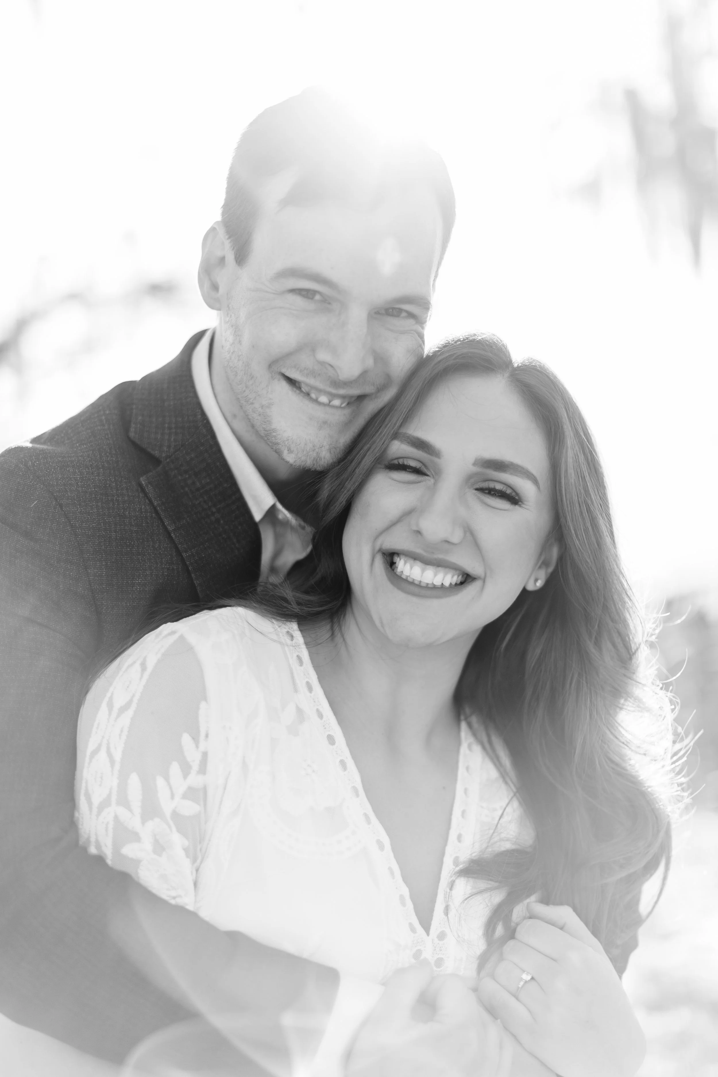 alee and ben’s beach sunset engagement photos at fontainebleau state park with sarah shaw photography, engagement photos on the beach, new orleans engagement photography, baton rouge engagement