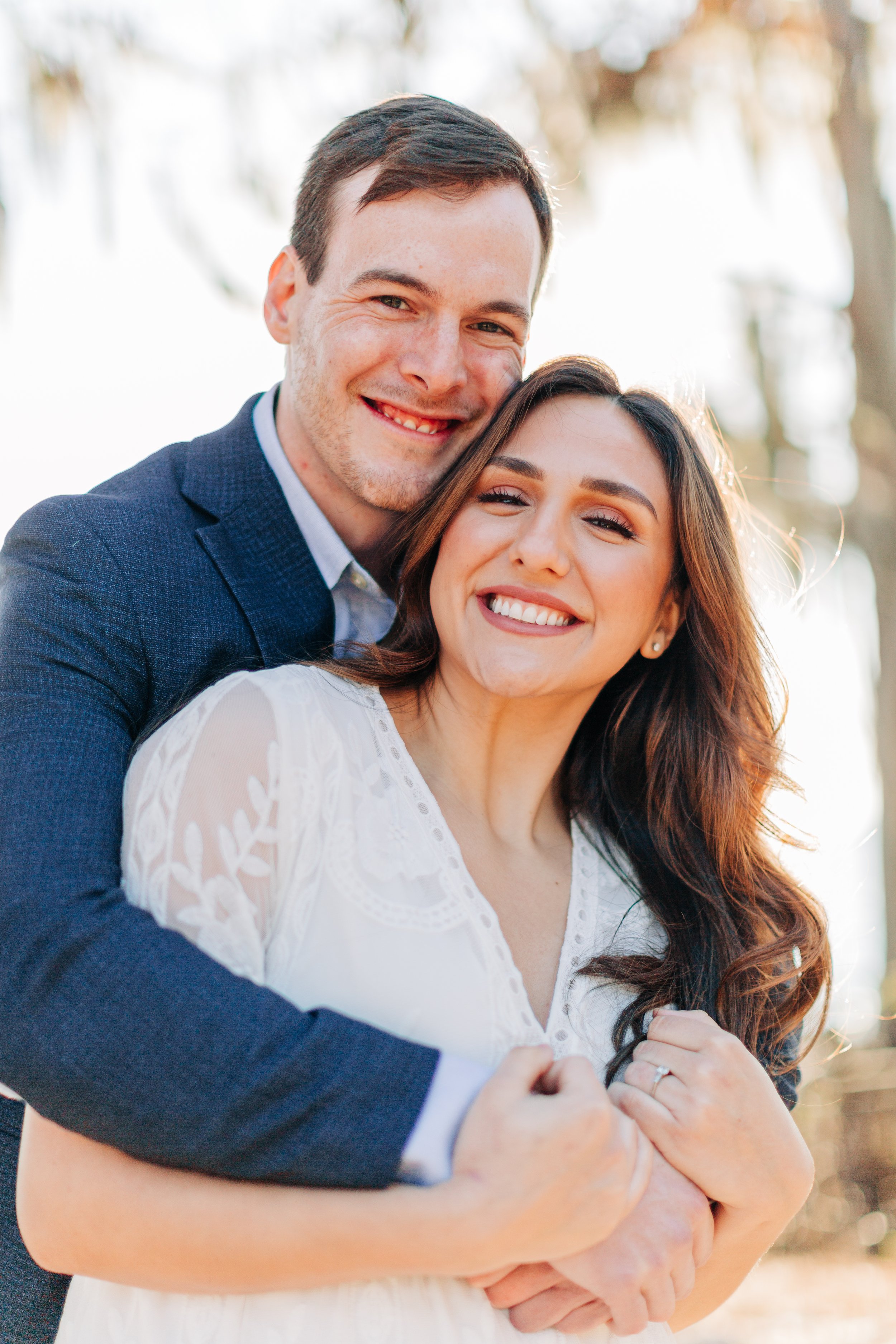 alee and ben’s beach sunset engagement photos at fontainebleau state park with sarah shaw photography, engagement photos on the beach, new orleans engagement photography, baton rouge engagement