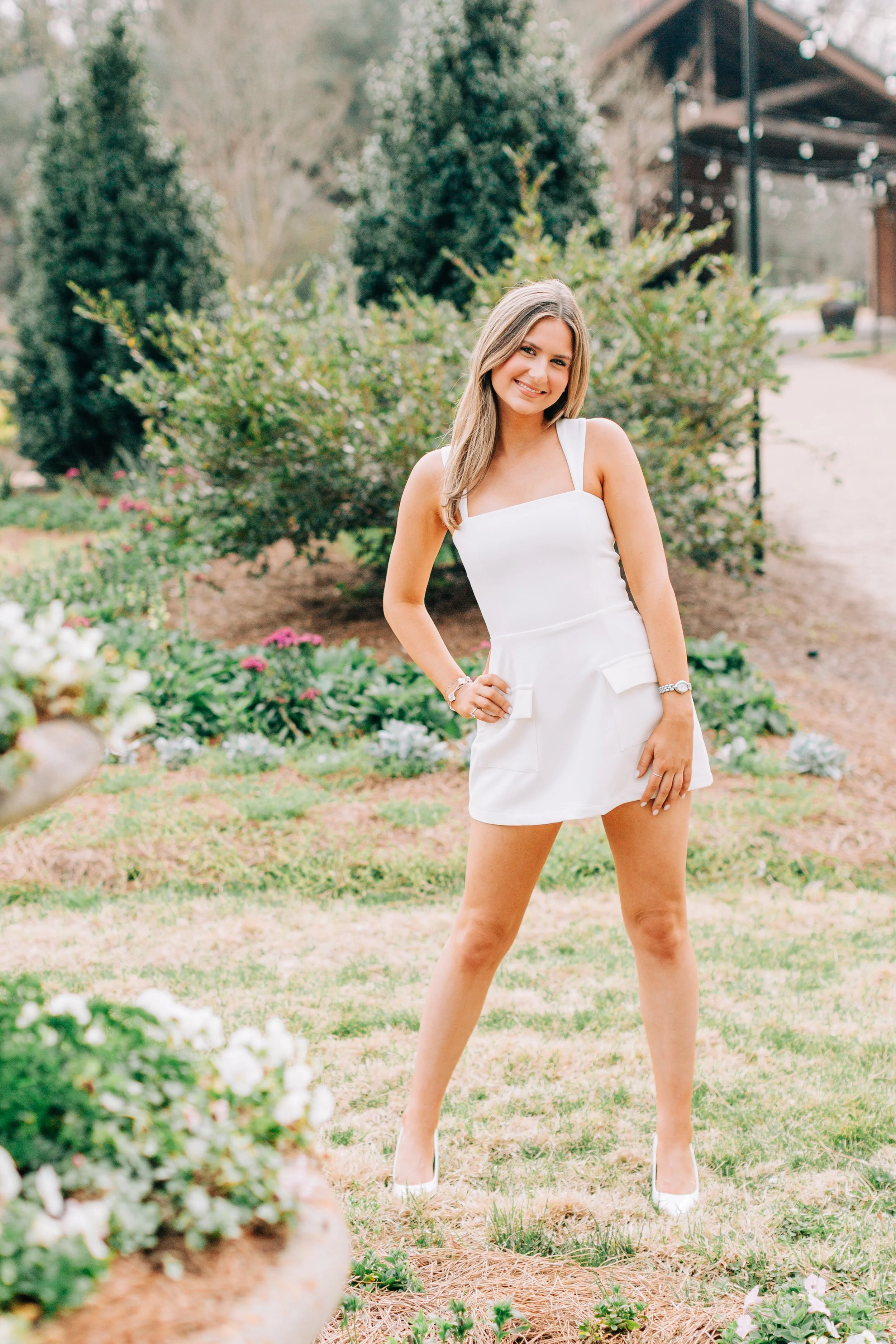 Ella Bremer Senior Portraits, Class of 2026, Dunham School Baton Rouge, Baton Rouge Senior Portraits, Sarah Shaw Photography, Burden Gardens Senior Portraits