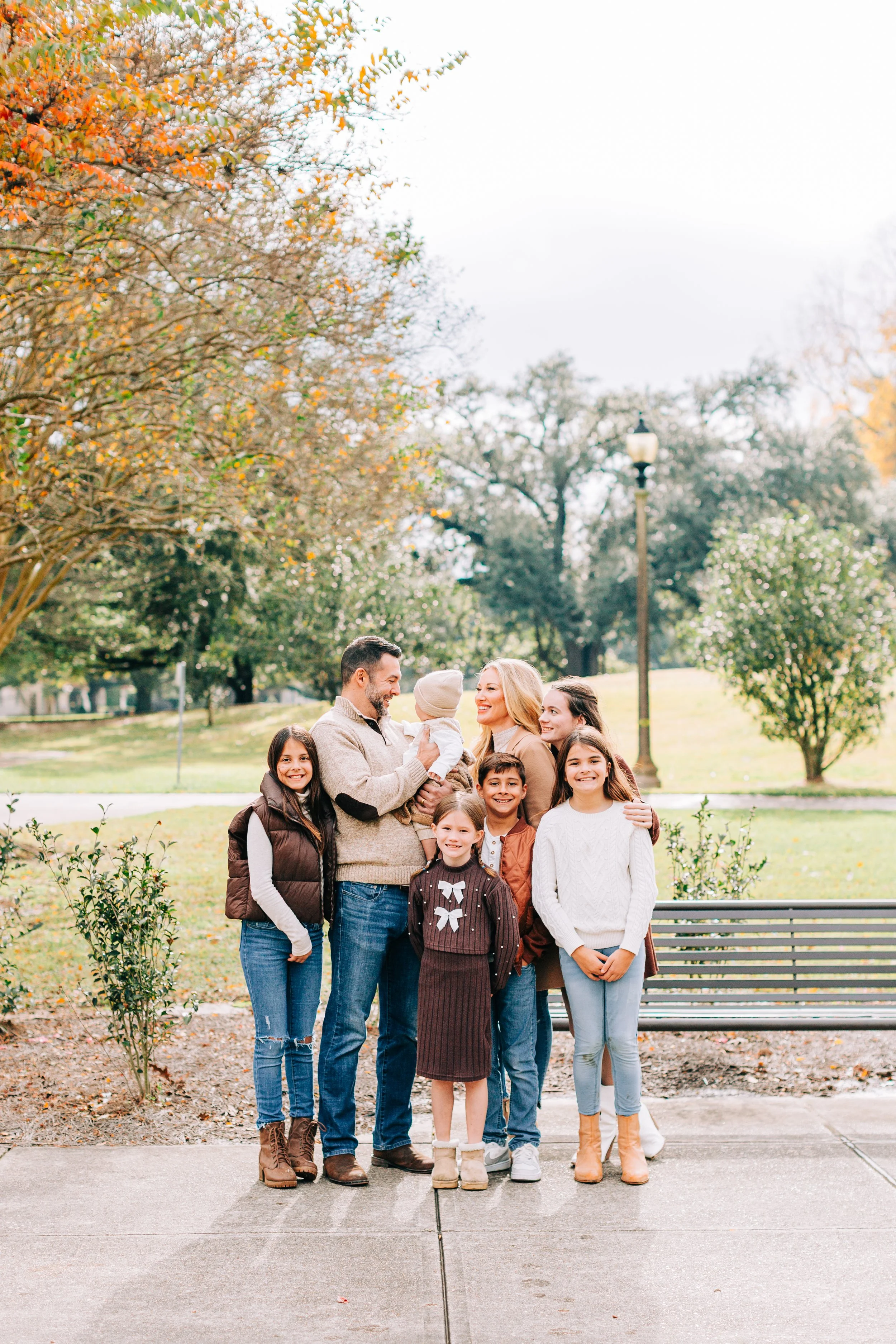 baton rouge family portraits, fall family portraits, baton rouge photographers, baton rouge family portrait photographers, sarah shaw photography, city park baton rouge