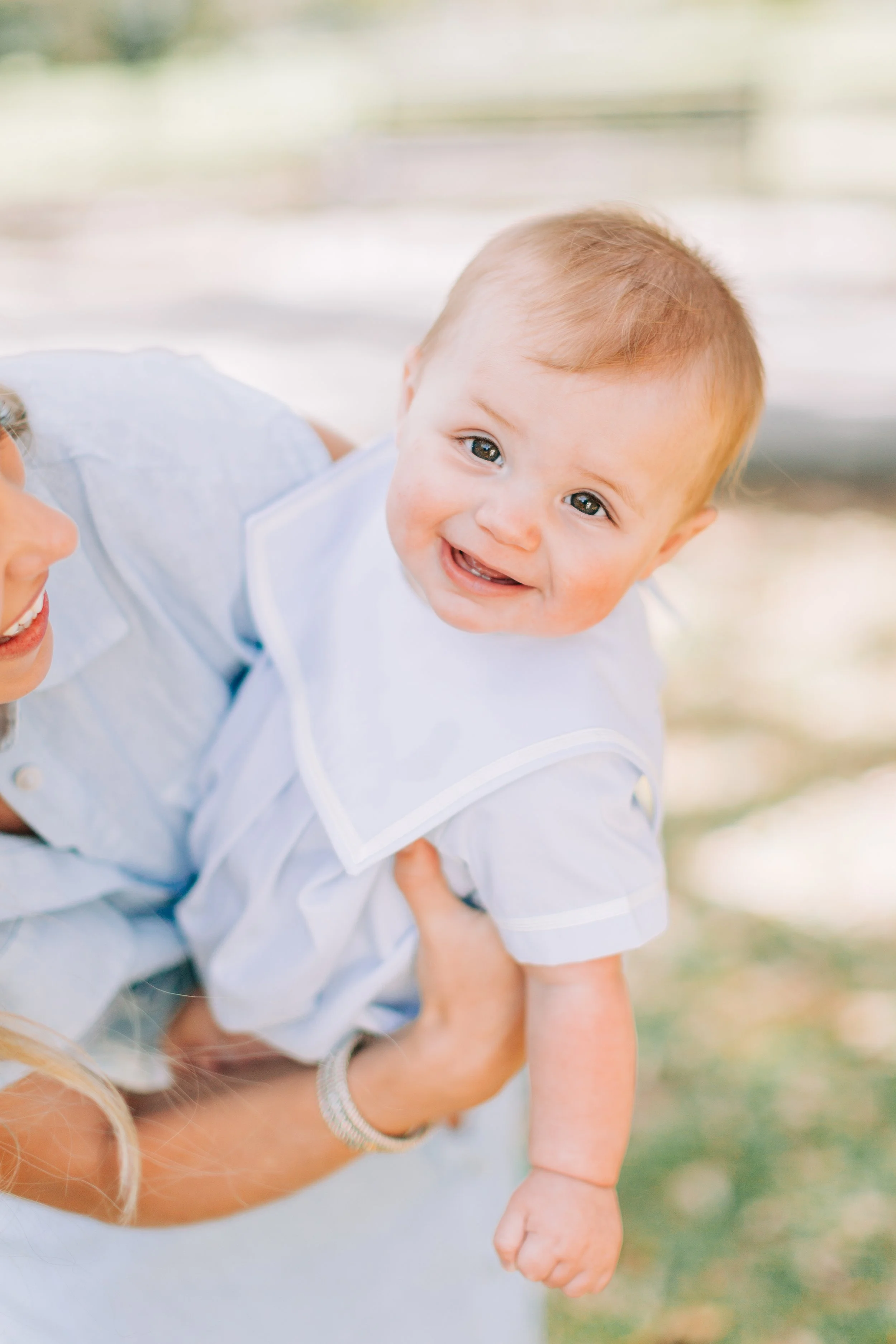 Graham’s 6 month milestone portraits at new orleans city park, new orleans childrens photography, new orleans family portraits, city park family portraits