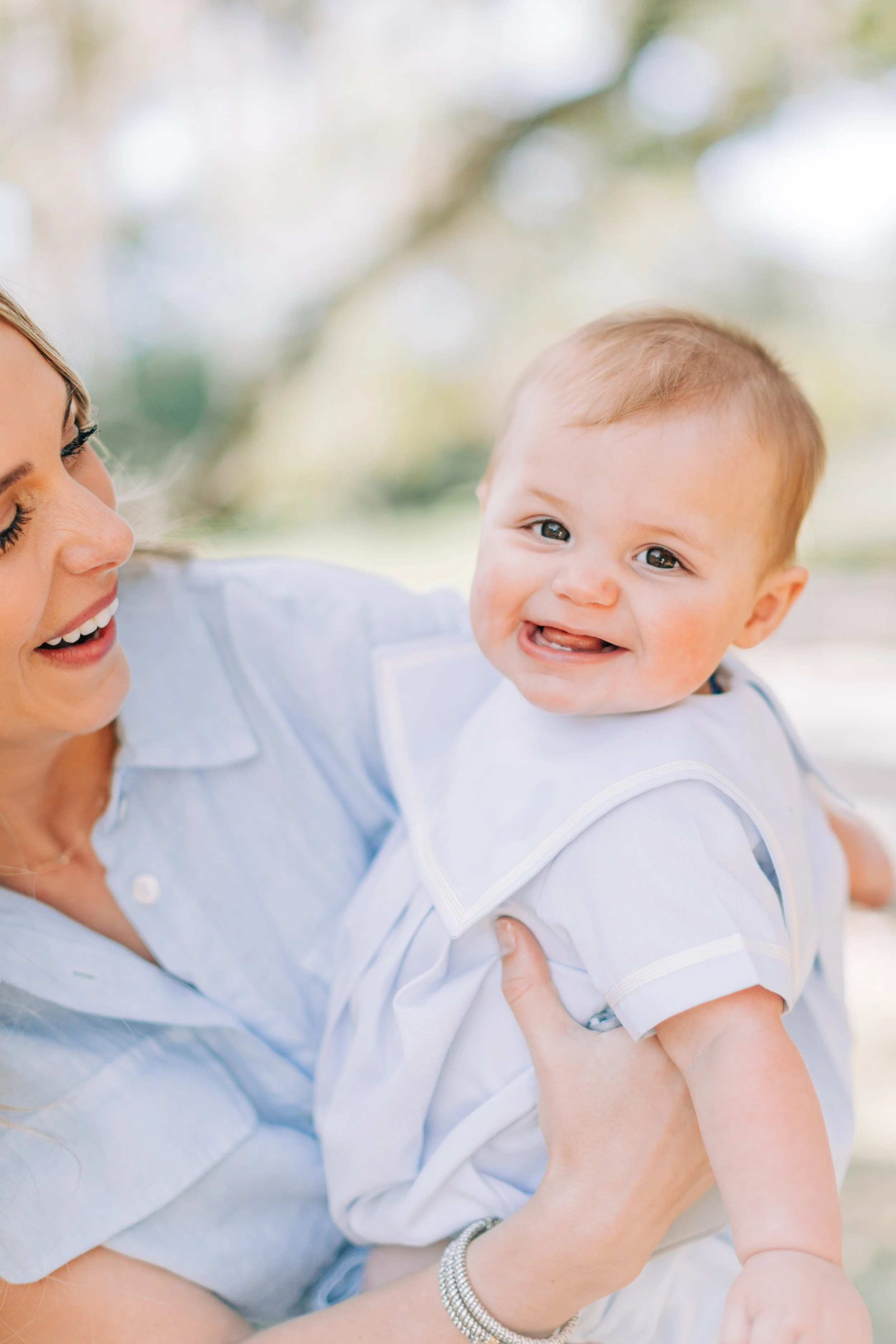 Graham’s 6 month milestone portraits at new orleans city park, new orleans childrens photography, new orleans family portraits, city park family portraits, mossy family portraits