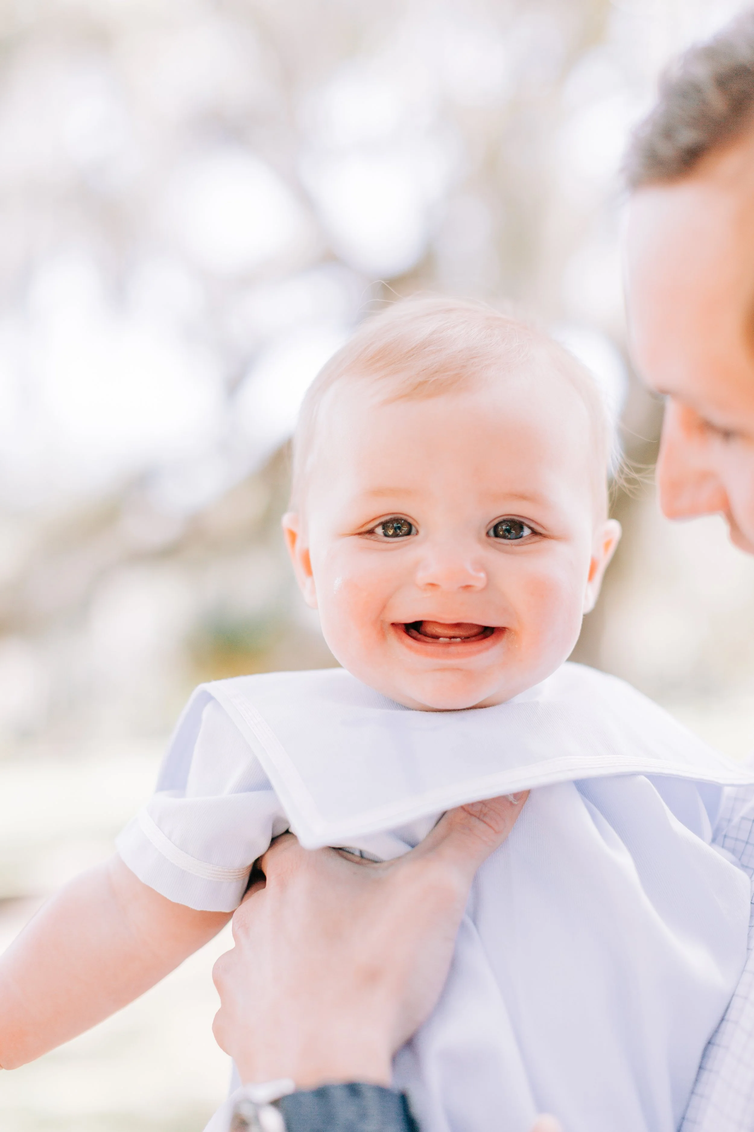 Graham’s 6 month milestone portraits at new orleans city park, new orleans childrens photography, new orleans family portraits, city park family portraits, mossy family portraits