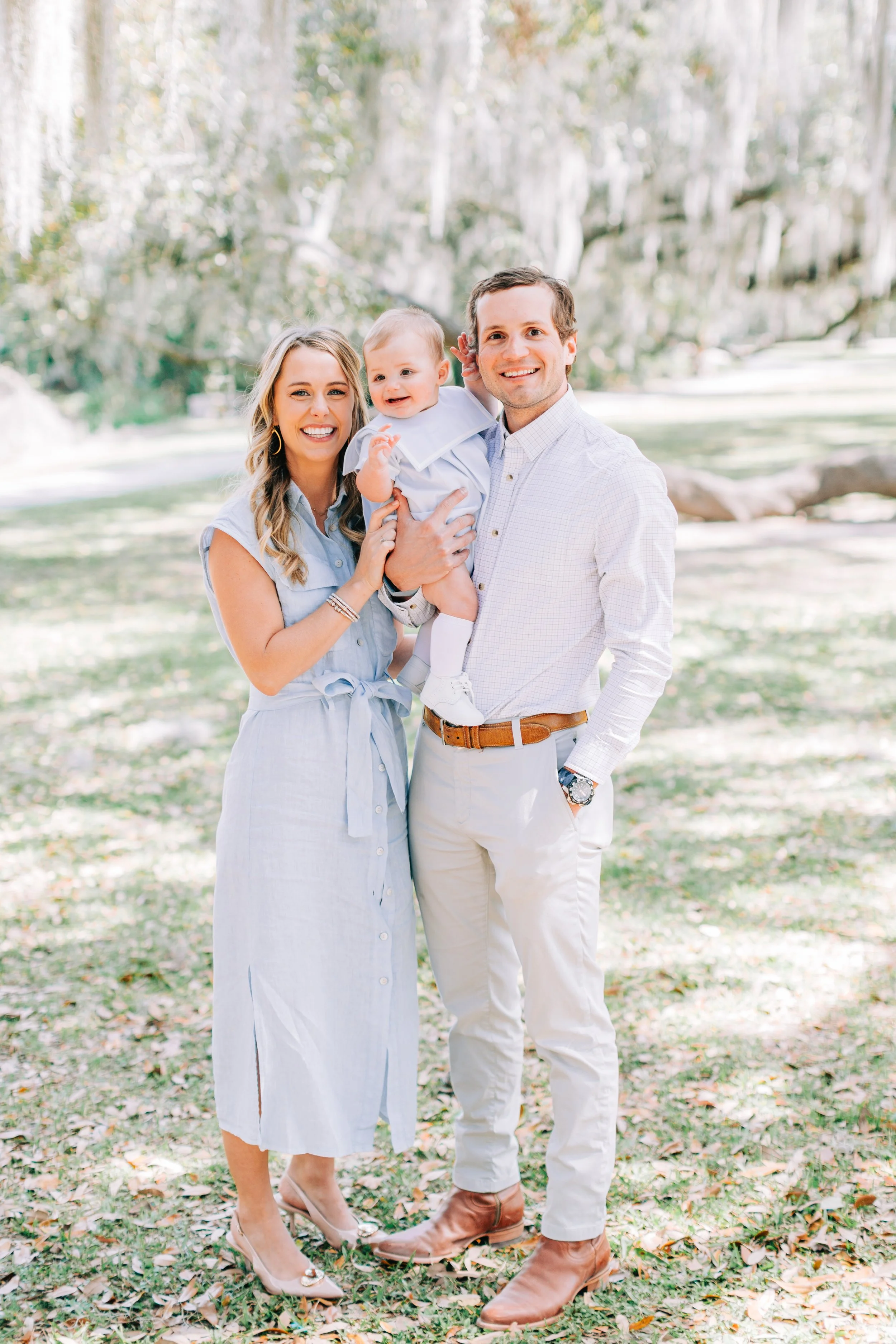 Graham’s 6 month milestone portraits at new orleans city park, new orleans childrens photography, new orleans family portraits, city park family portraits, mossy family portraits