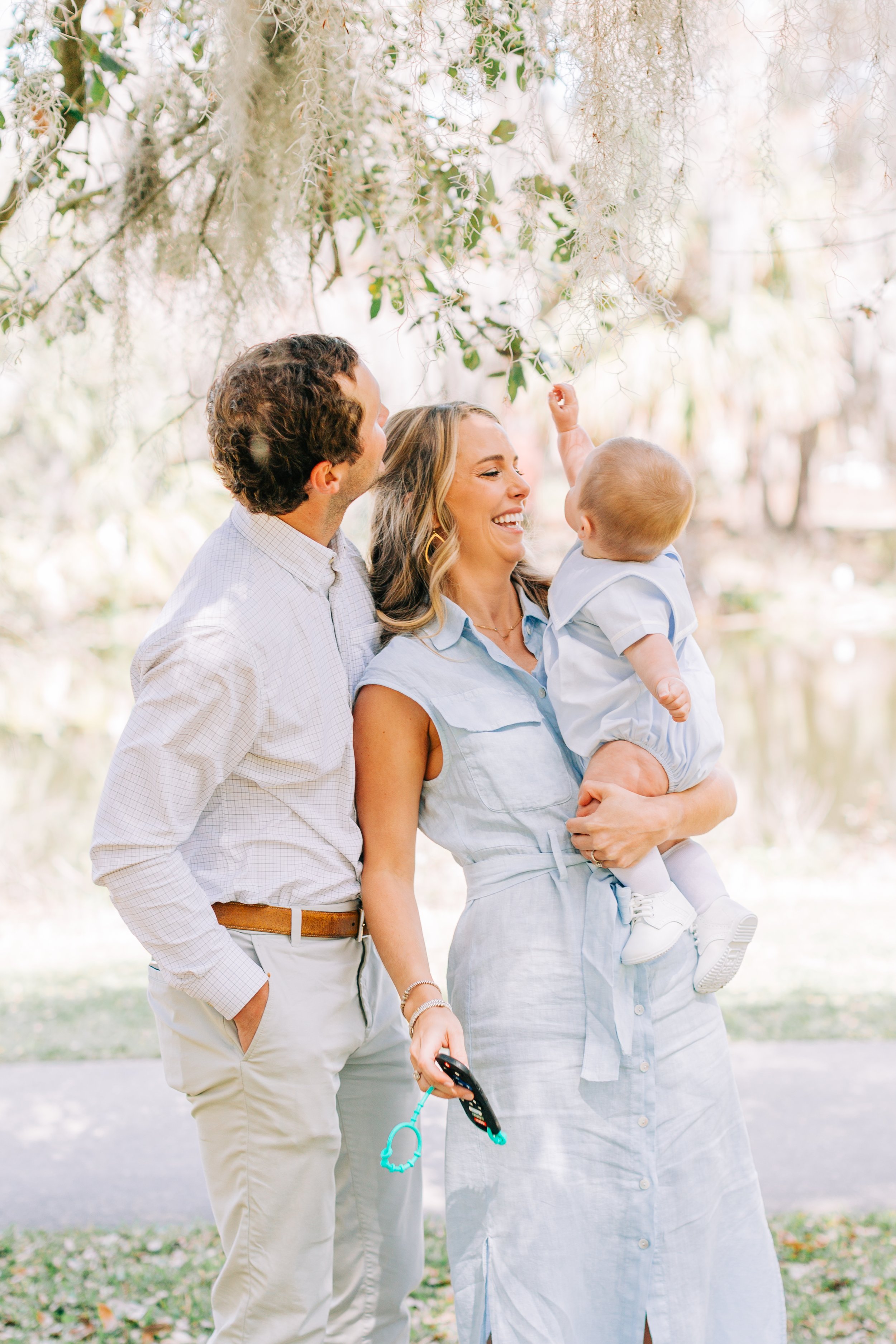 Graham’s 6 month milestone portraits at new orleans city park, new orleans childrens photography, new orleans family portraits, city park family portraits, mossy family portraits