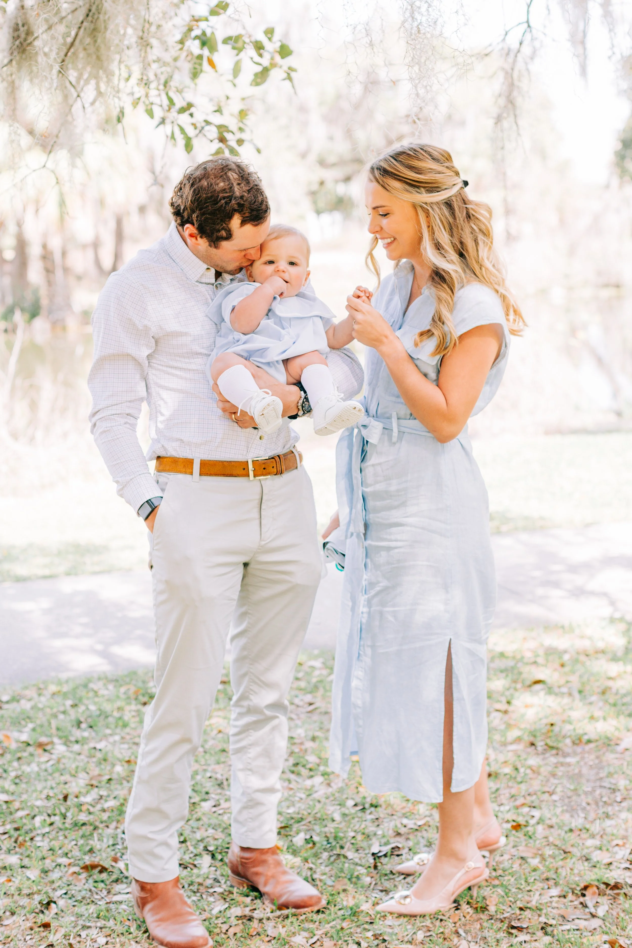 Graham’s 6 month milestone portraits at new orleans city park, new orleans childrens photography, new orleans family portraits, city park family portraits, mossy family portraits