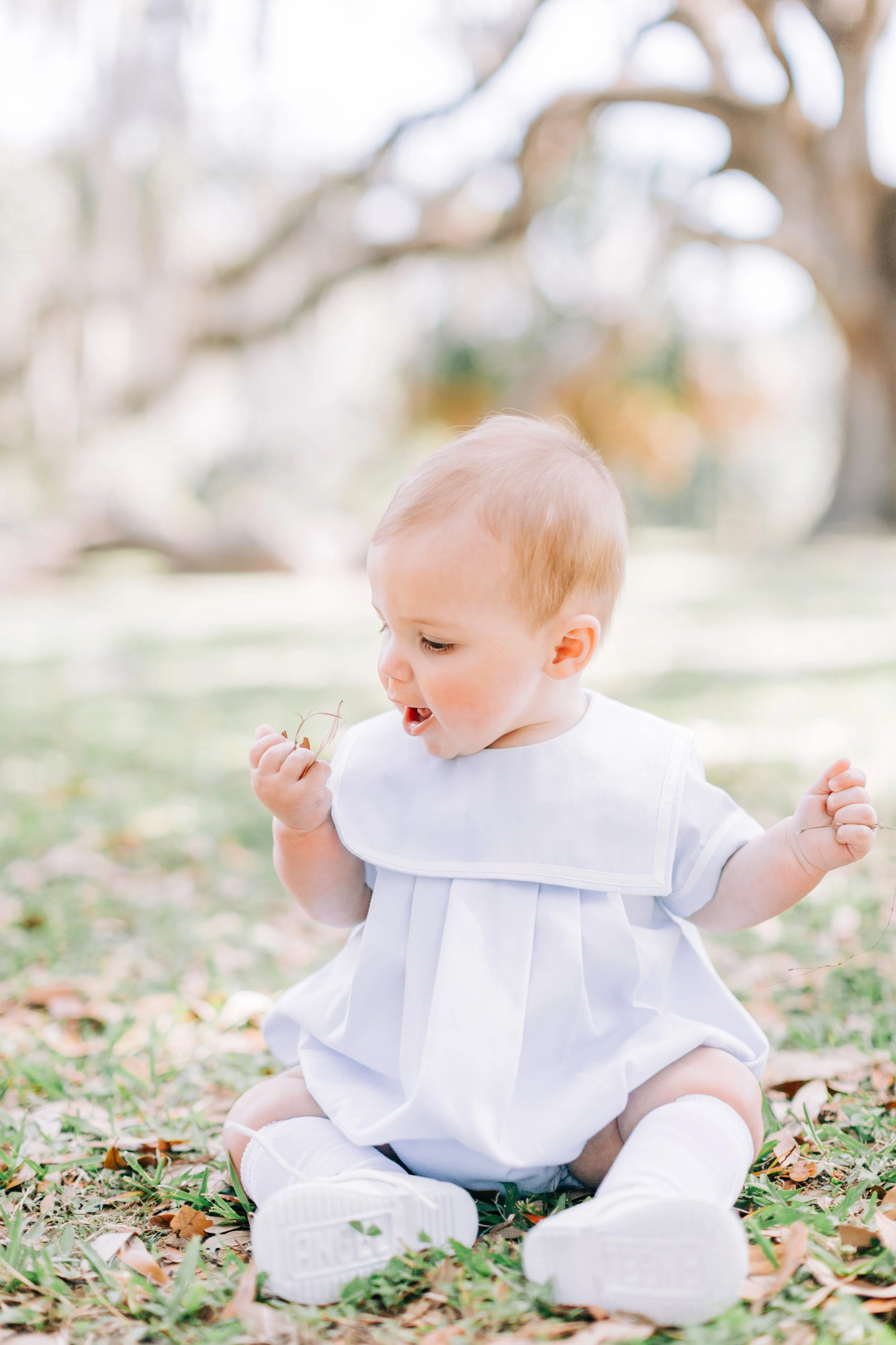 Graham’s 6 month milestone portraits at new orleans city park, new orleans childrens photography, new orleans family portraits, city park family portraits, mossy family portraits