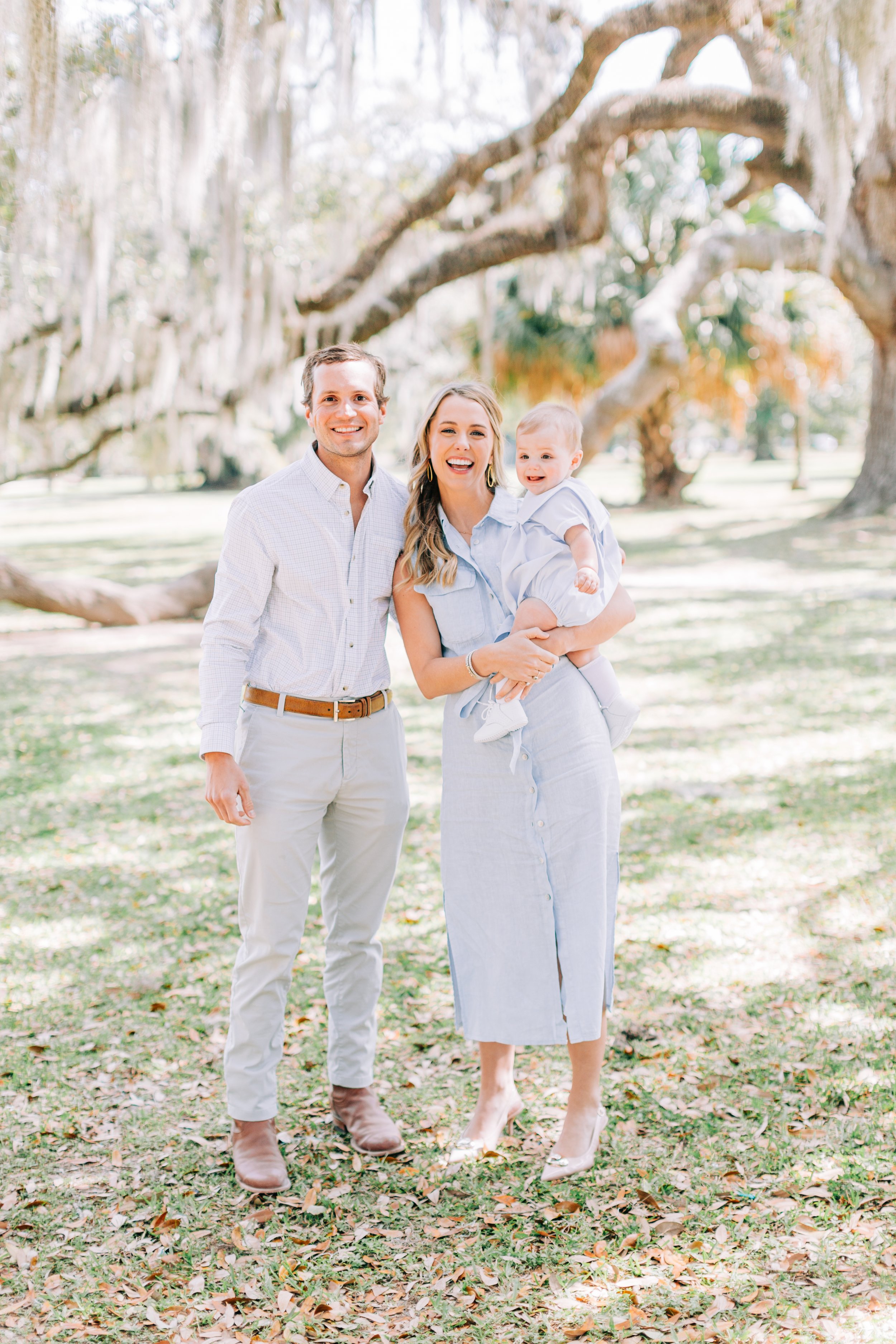 Graham’s 6 month milestone portraits at new orleans city park, new orleans childrens photography, new orleans family portraits, city park family portraits, mossy family portraits