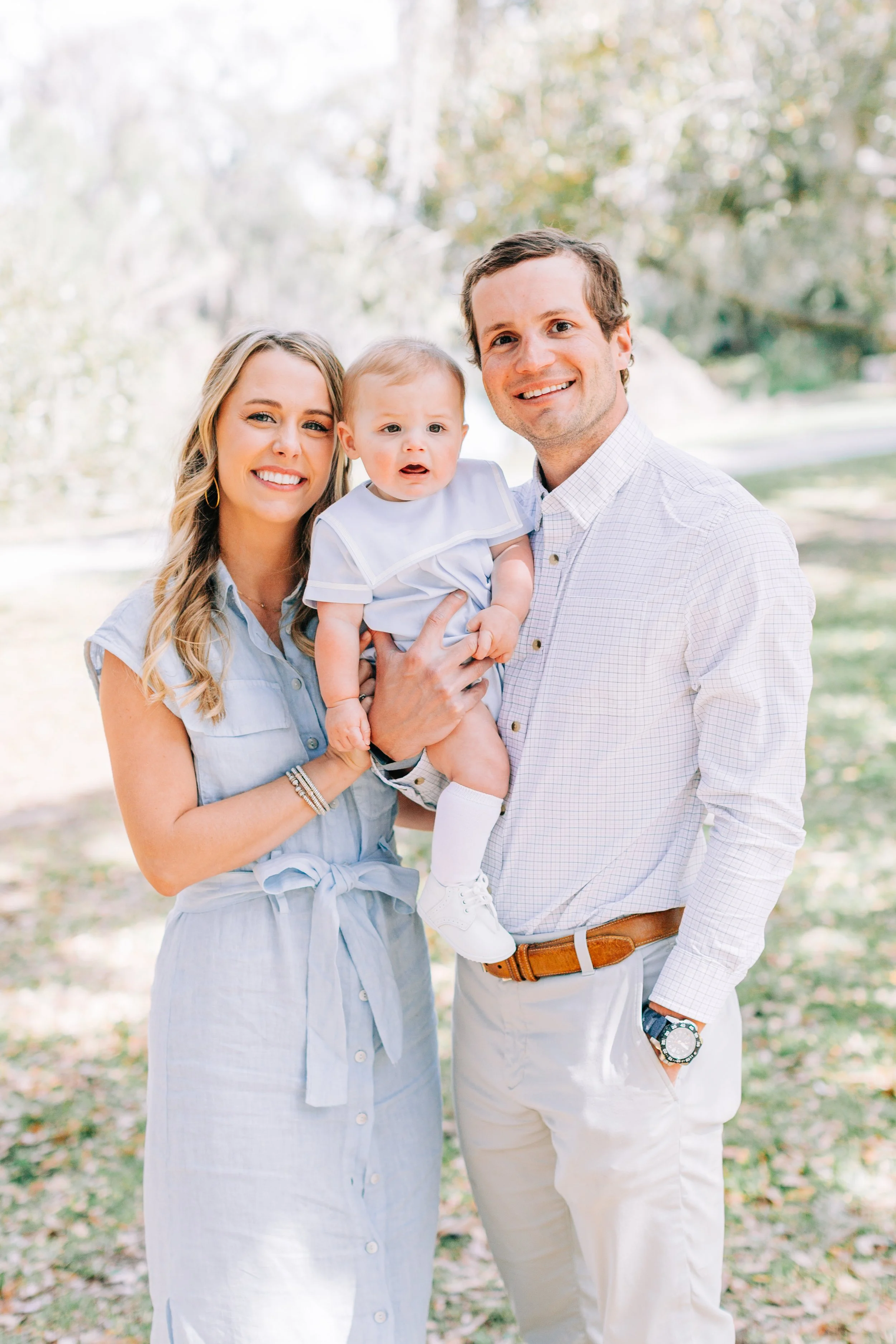 Graham’s 6 month milestone portraits at new orleans city park, new orleans childrens photography, new orleans family portraits, city park family portraits, mossy family portraits