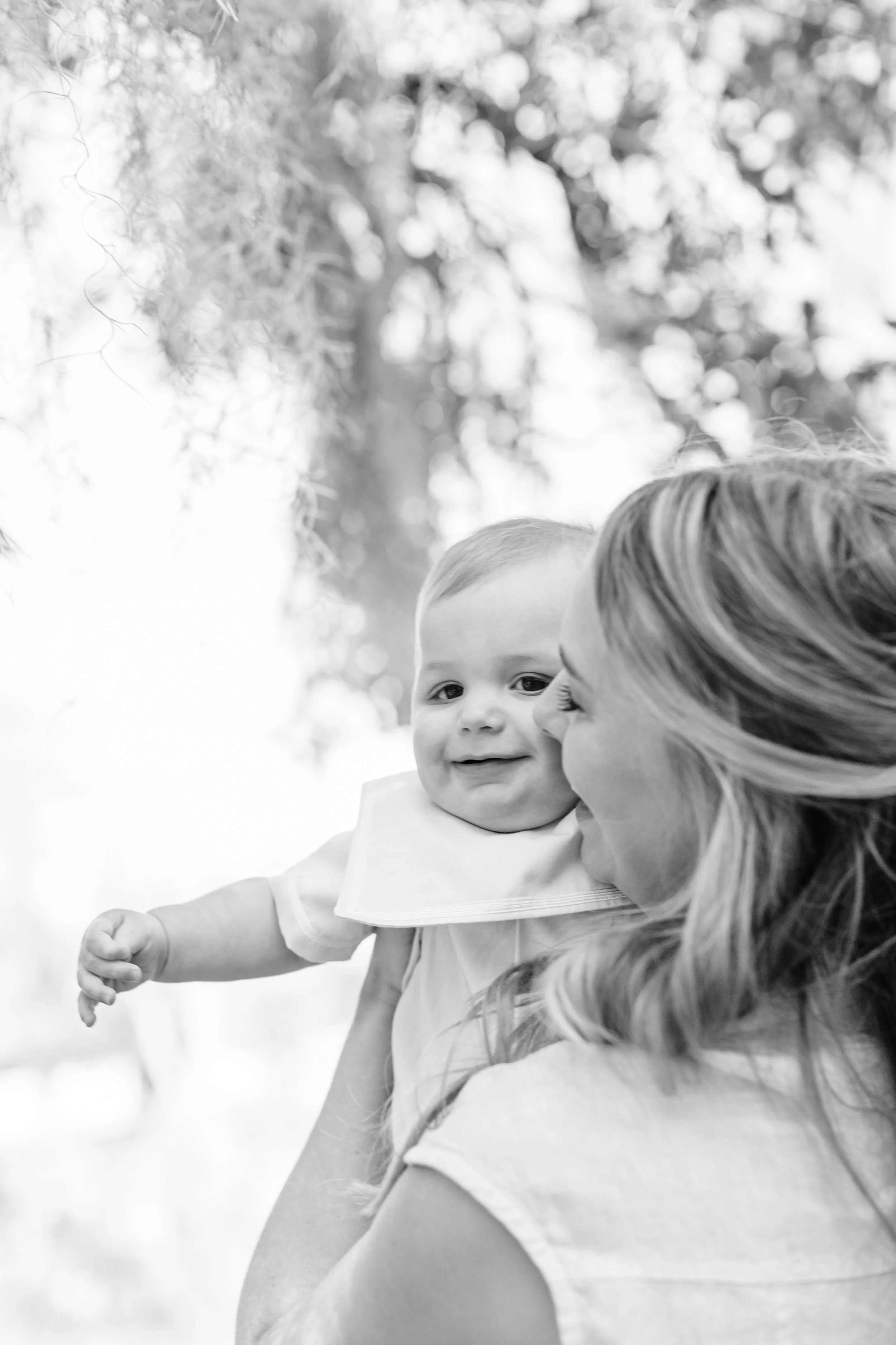 Graham’s 6 month milestone portraits at new orleans city park, new orleans childrens photography, new orleans family portraits, city park family portraits, mossy family portraits