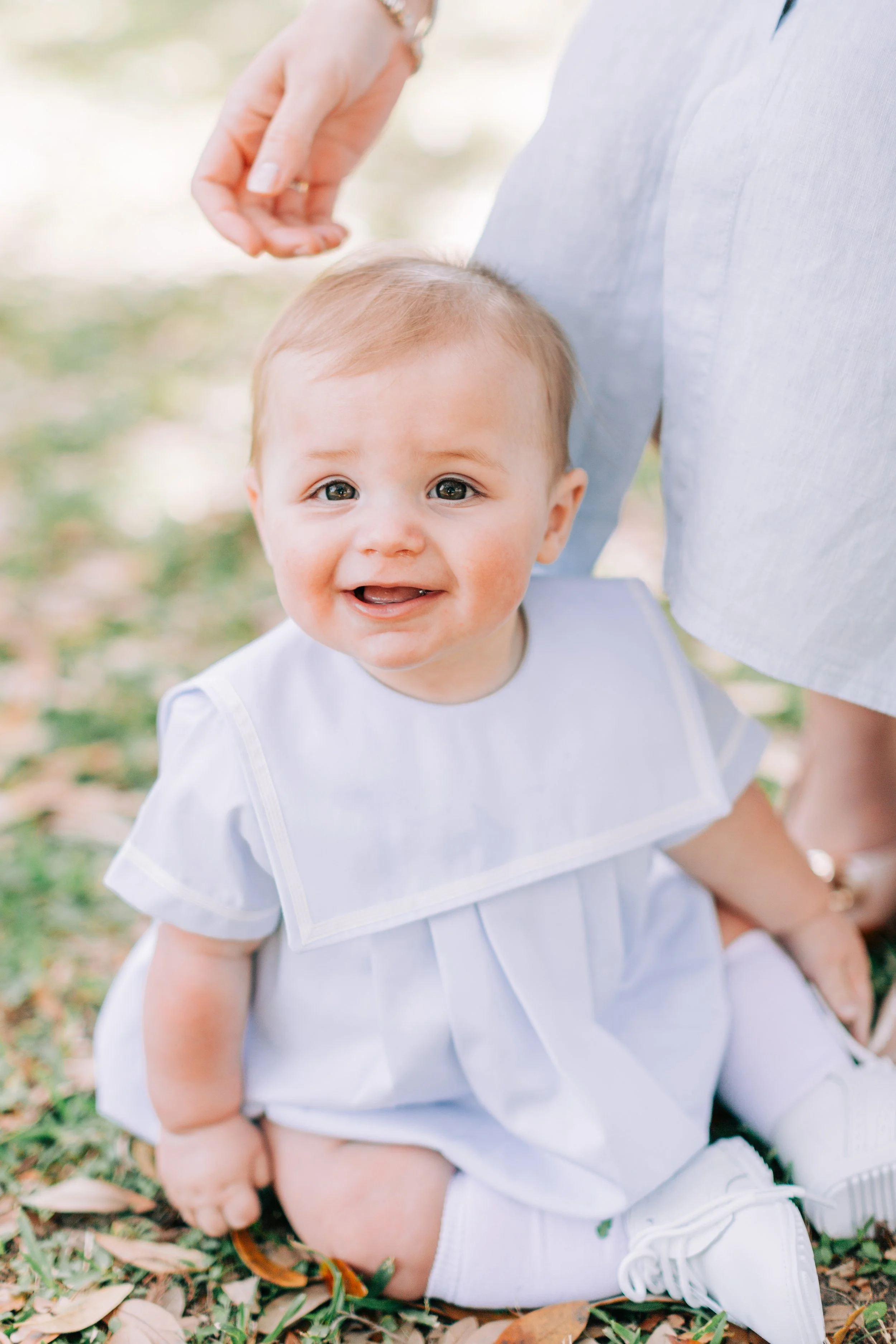 Graham’s 6 month milestone portraits at new orleans city park, new orleans childrens photography, new orleans family portraits, city park family portraits, mossy family portraits
