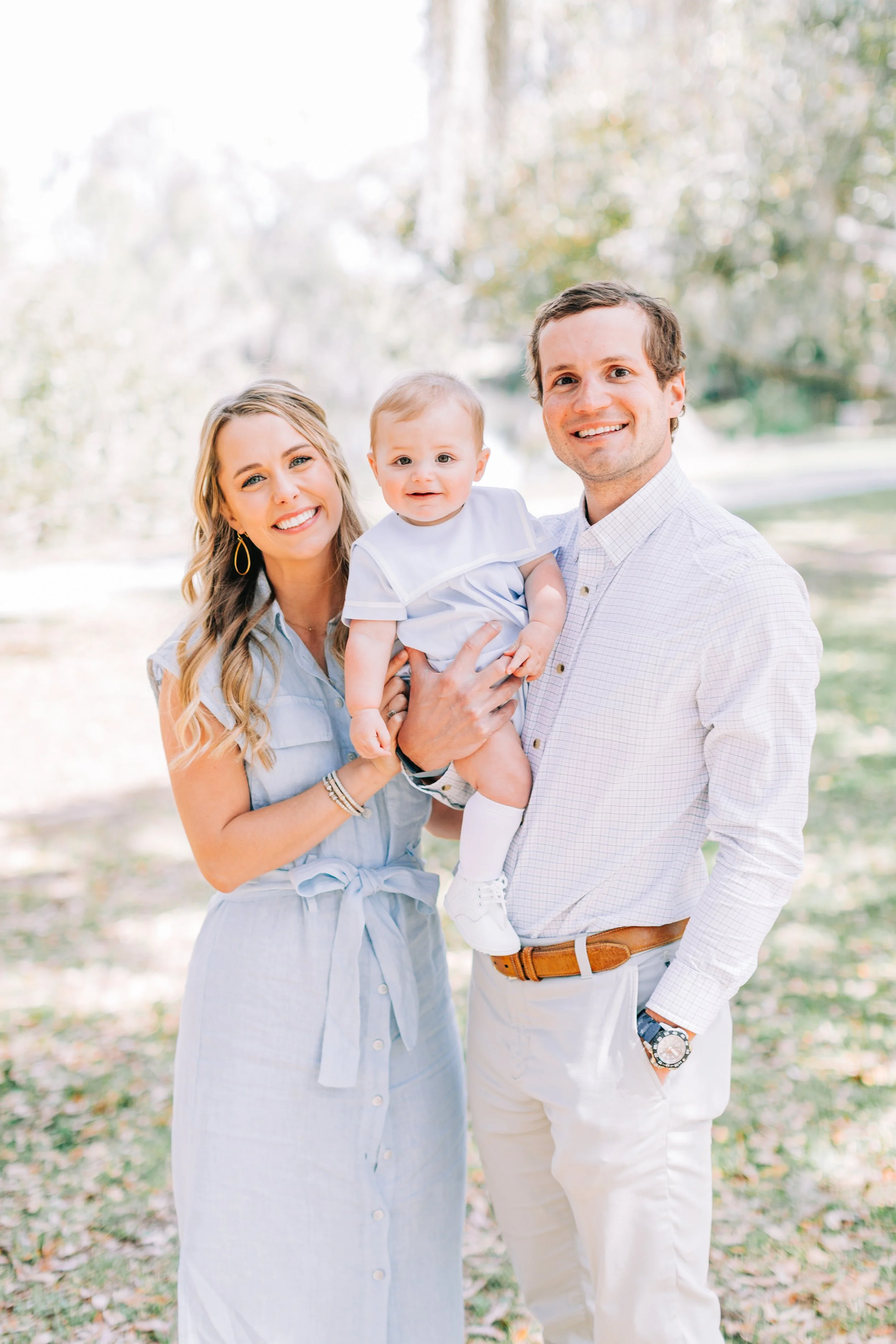 Graham’s 6 month milestone portraits at new orleans city park, new orleans childrens photography, new orleans family portraits, city park family portraits, mossy family portraits