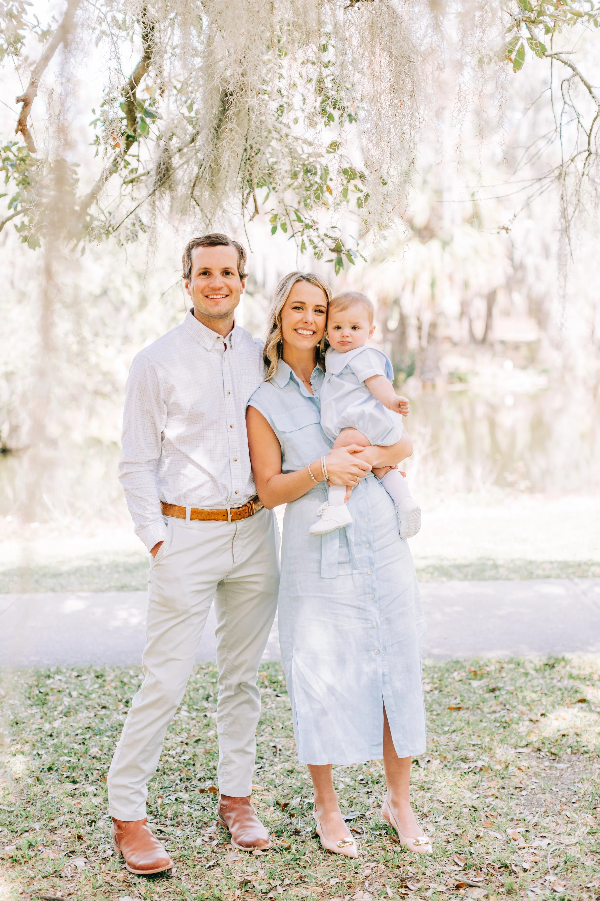 Graham’s 6 month milestone portraits at new orleans city park, new orleans childrens photography, new orleans family portraits, city park family portraits, mossy family portraits