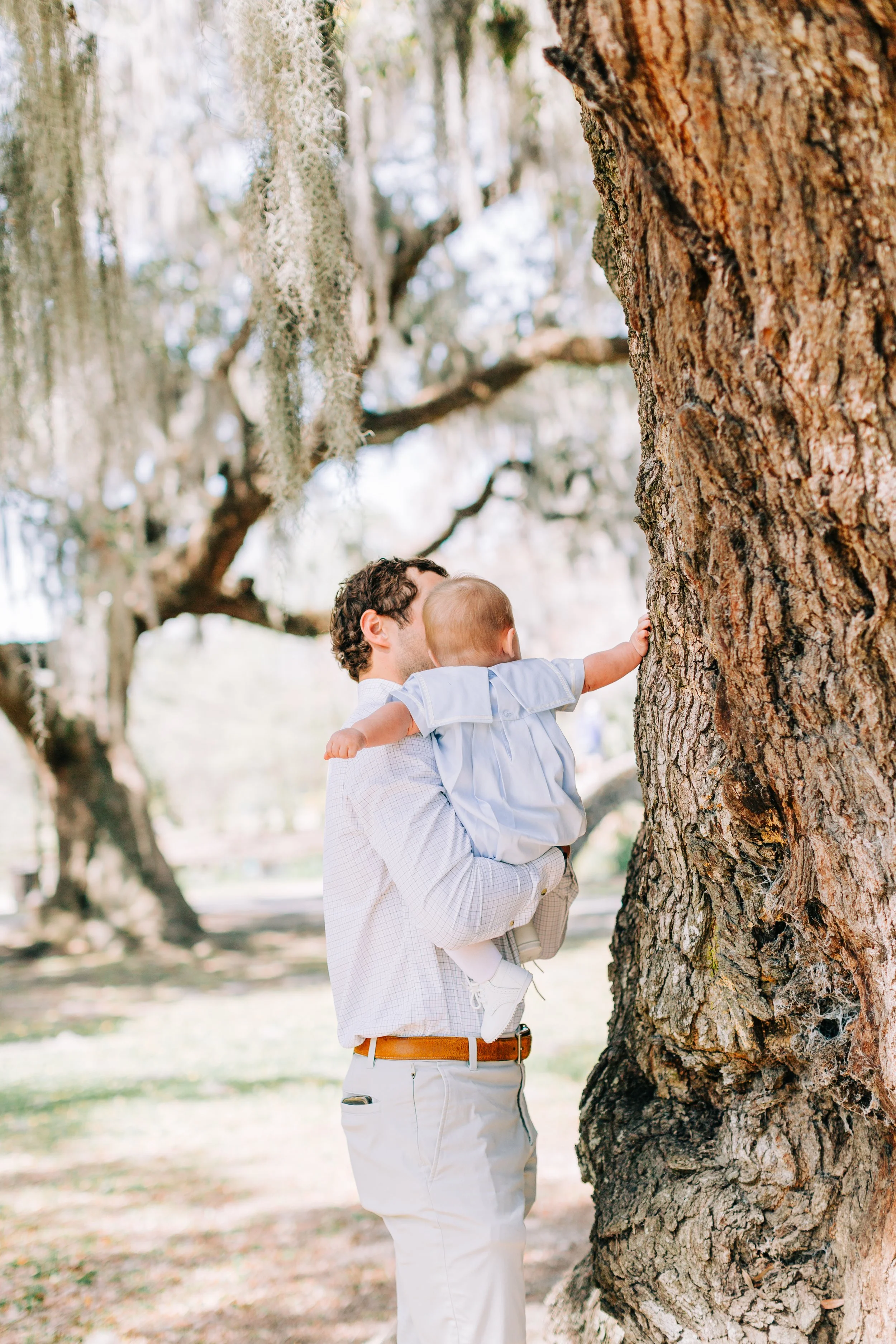 Graham’s 6 month milestone portraits at new orleans city park, new orleans childrens photography, new orleans family portraits, city park family portraits, mossy family portraits