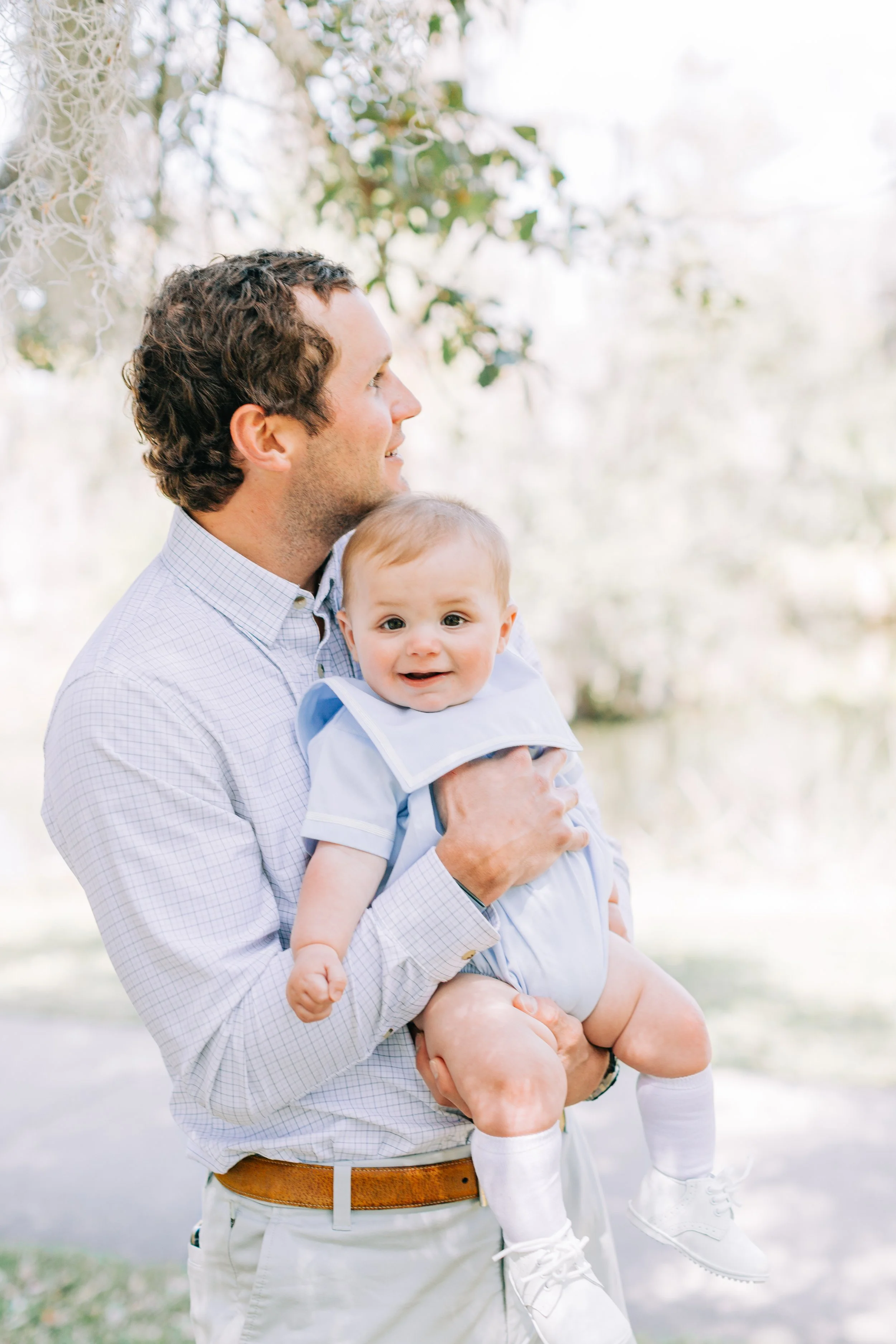 Graham’s 6 month milestone portraits at new orleans city park, new orleans childrens photography, new orleans family portraits, city park family portraits, mossy family portraits