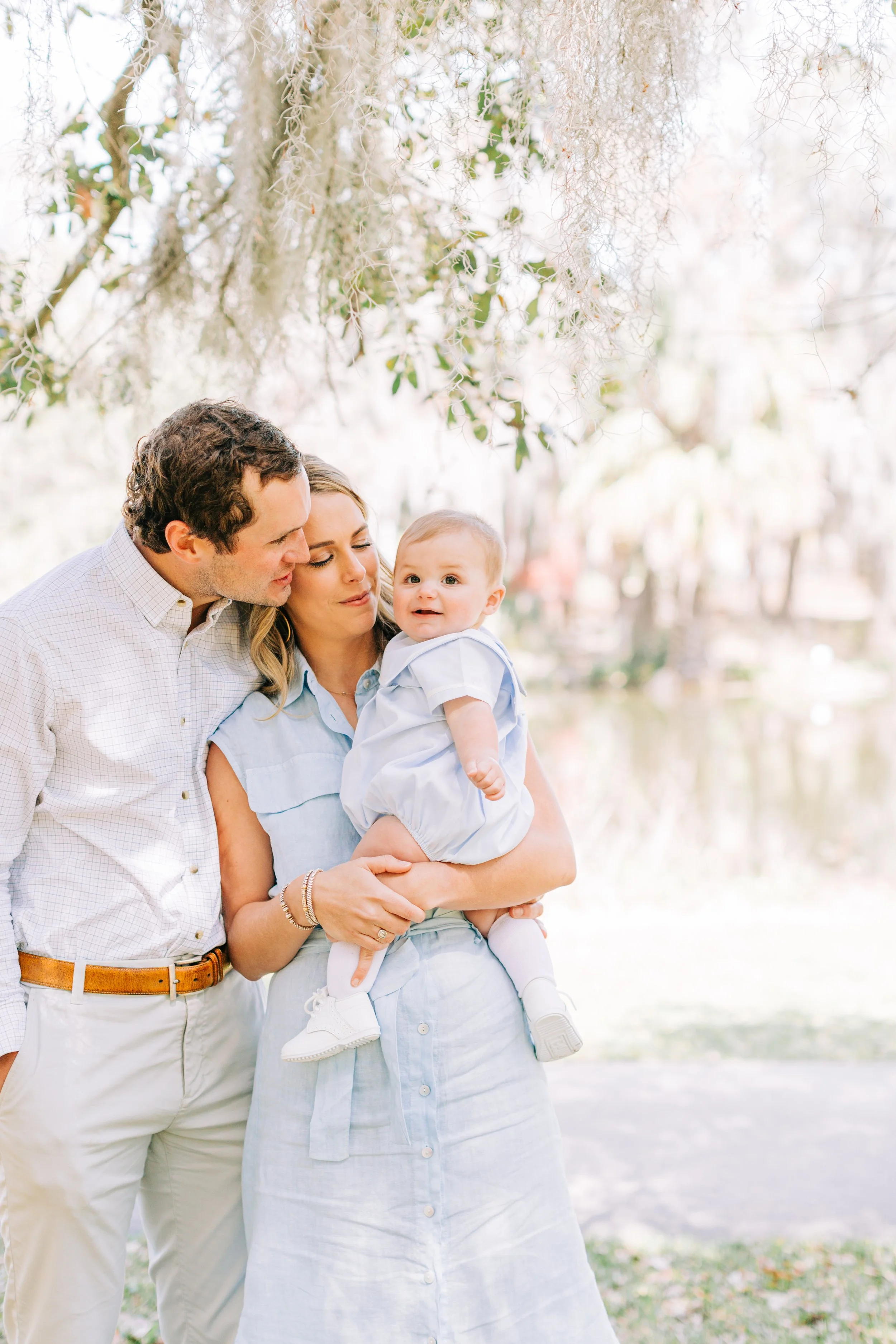 Graham’s 6 month milestone portraits at new orleans city park, new orleans childrens photography, new orleans family portraits, city park family portraits, mossy family portraits