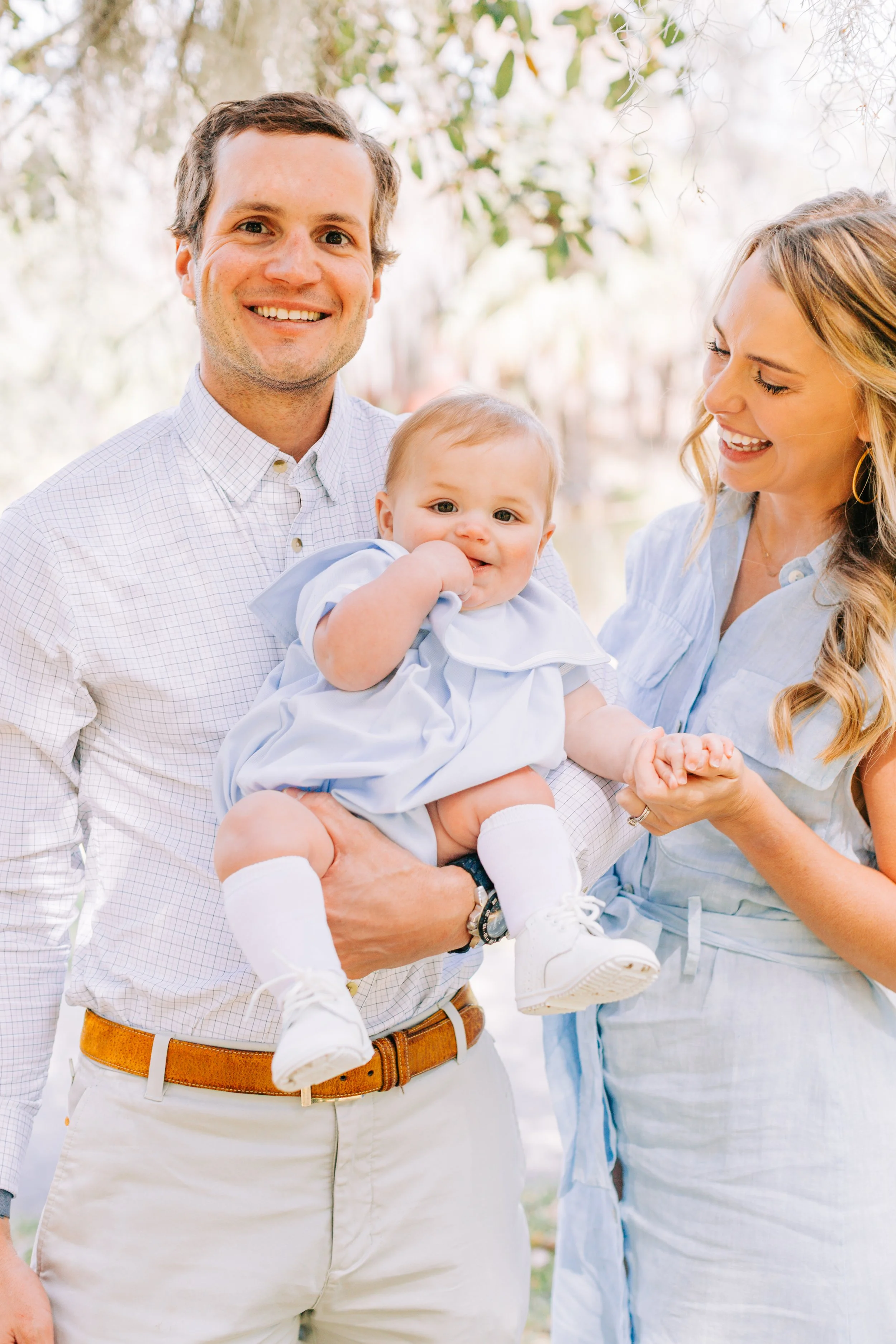 Graham’s 6 month milestone portraits at new orleans city park, new orleans childrens photography, new orleans family portraits, city park family portraits, mossy family portraits