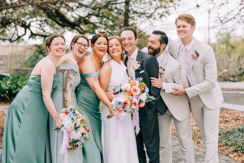 A Joyful Jewish Wedding at the River Terrace in Downtown Baton Rouge | Allie &amp; Jake