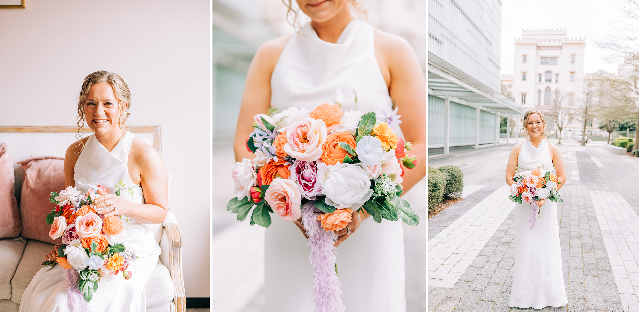 Allie Diefendorf’s Spring Bridal Portraits at the River Terrace in Baton Rouge