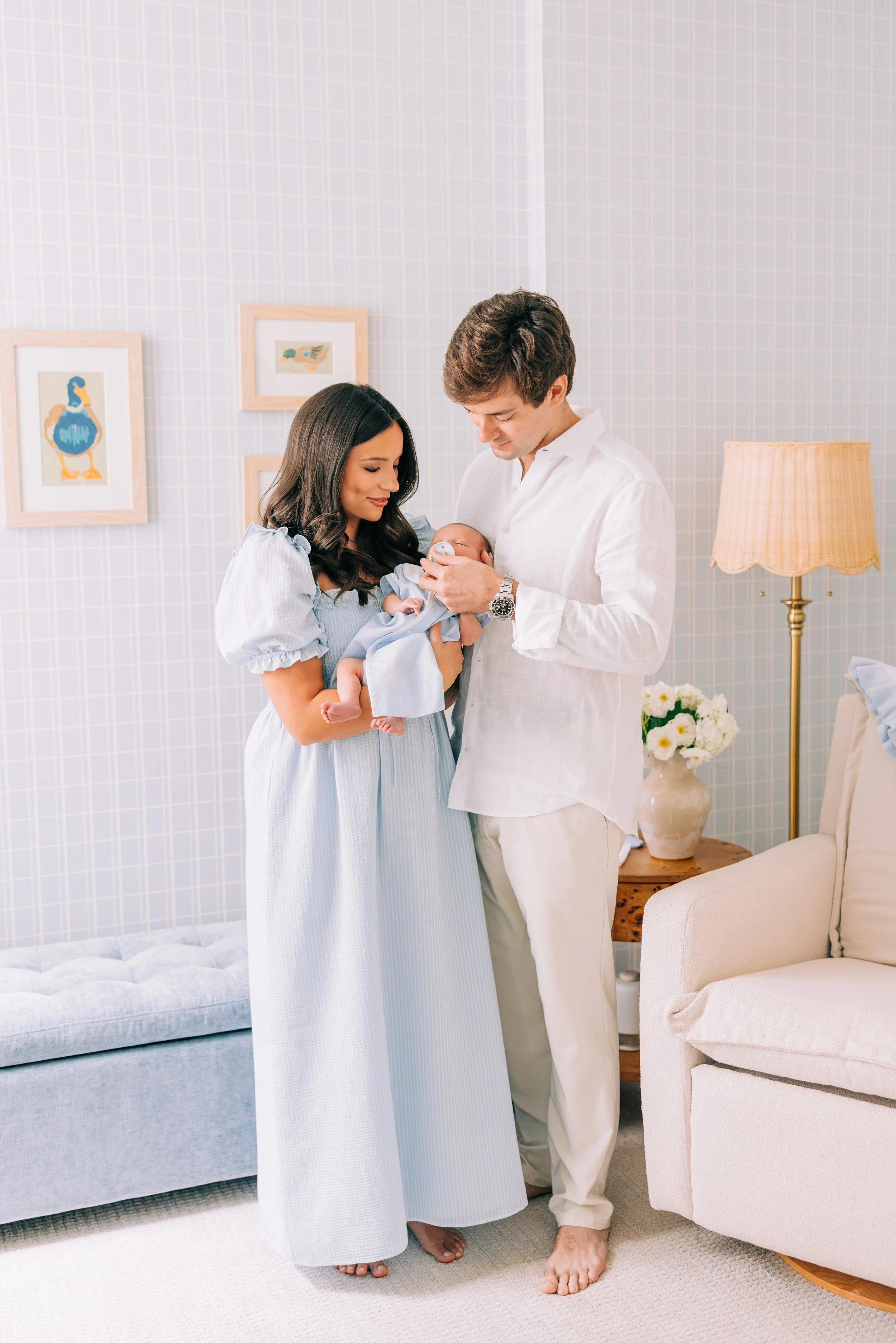 new orleans newborn session