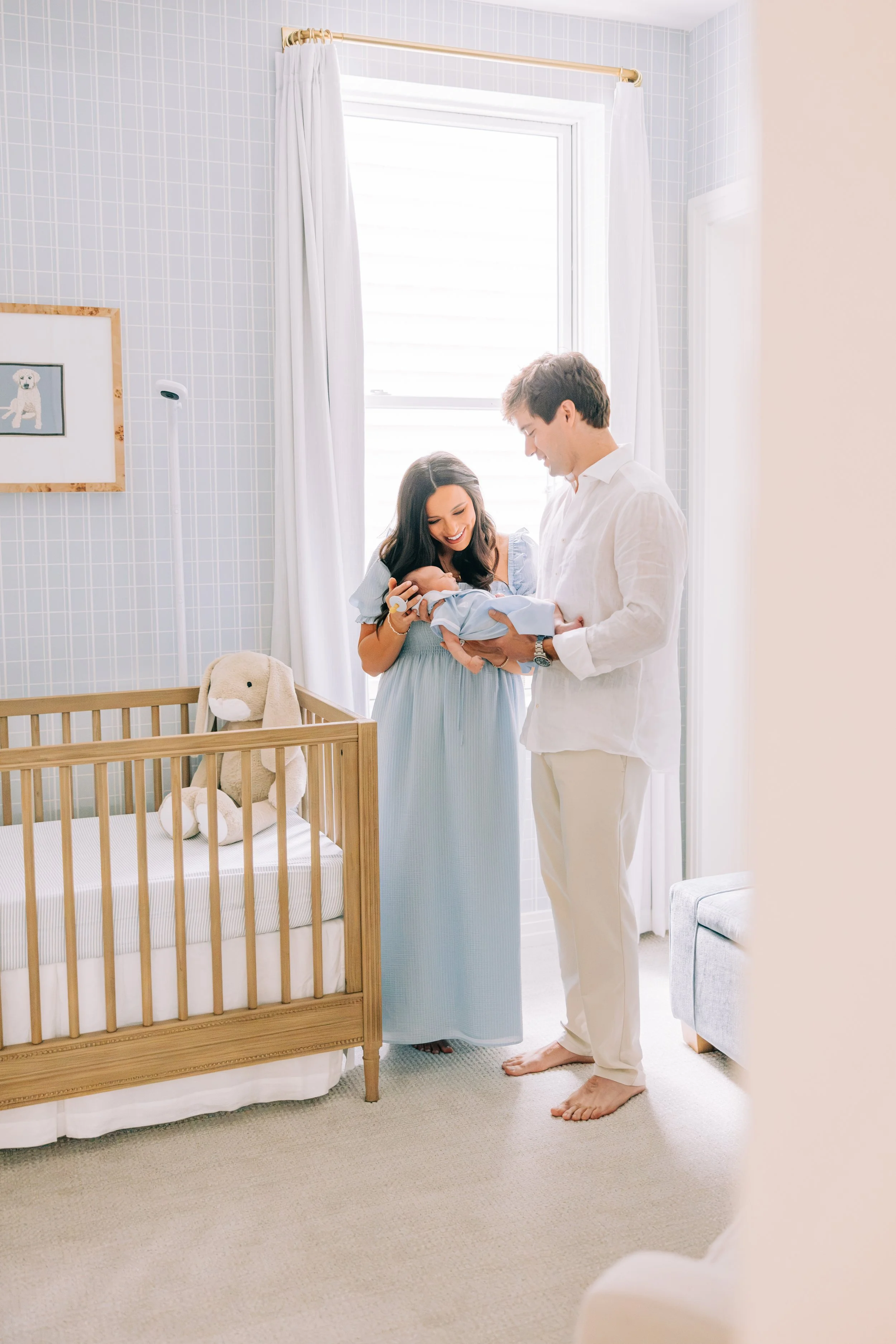 new orleans newborn session