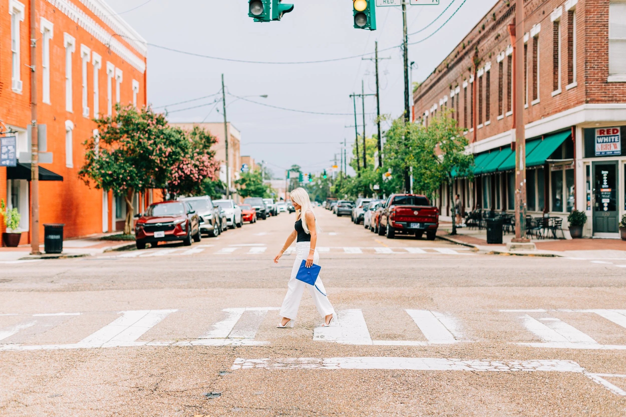 downtown hammond senior portraits