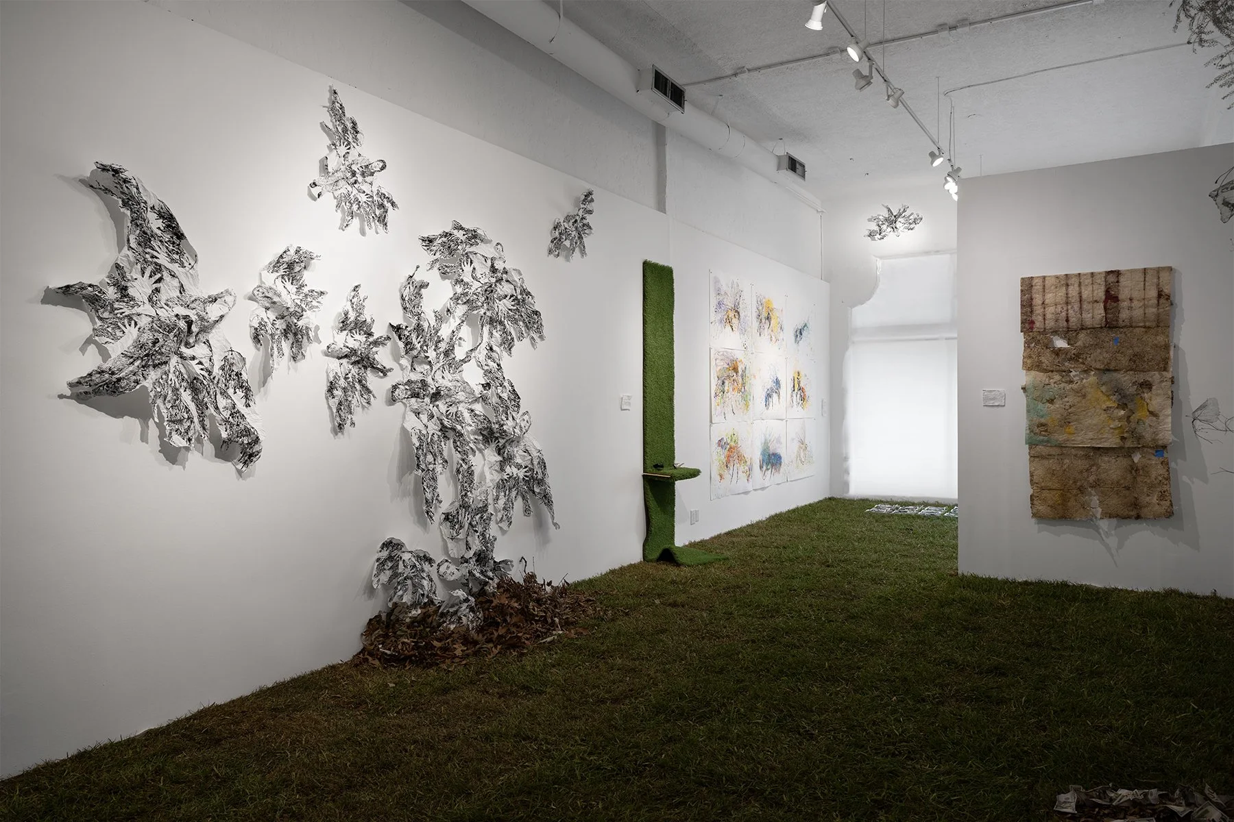 The circle & the circle, with works by member artists Cindee Travis Klement and Sherry Tseng Hill
