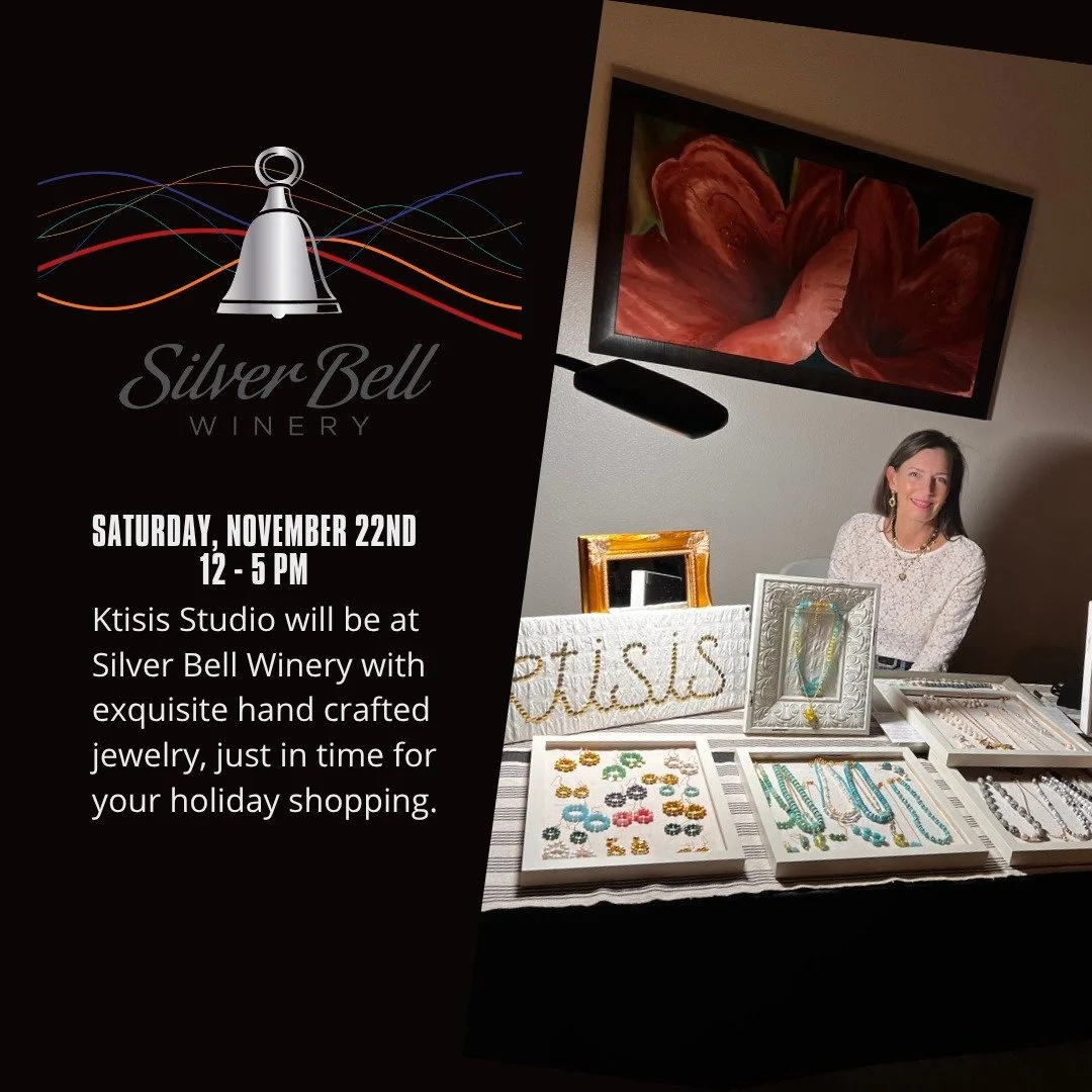 Ktisis Studio Pop-Up at Silver Bell Winery Saturday, November 22nd.