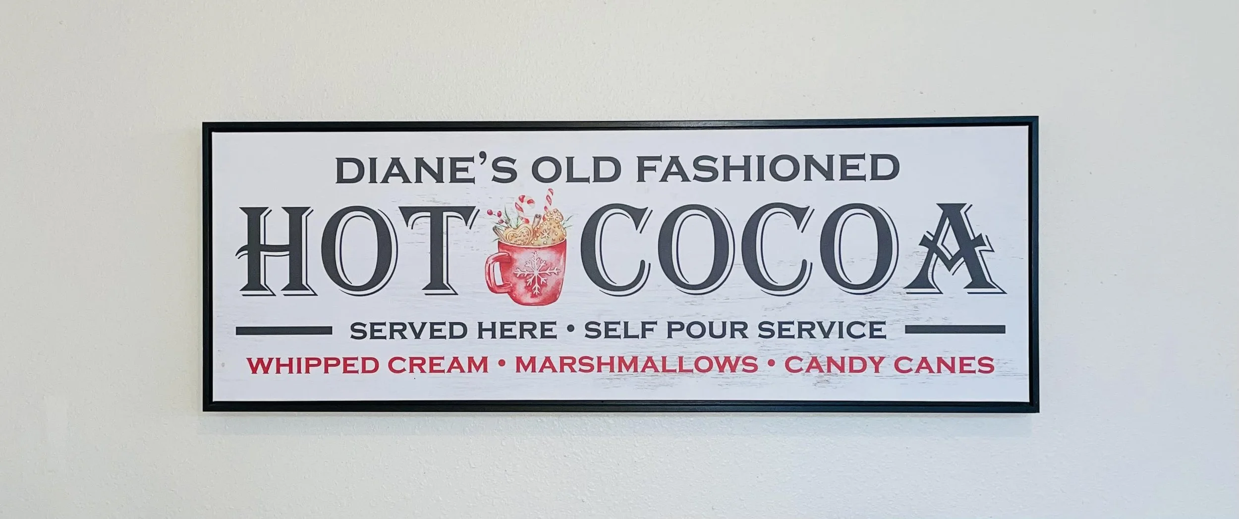 Diane's Famous Hot Cocoa Bar 