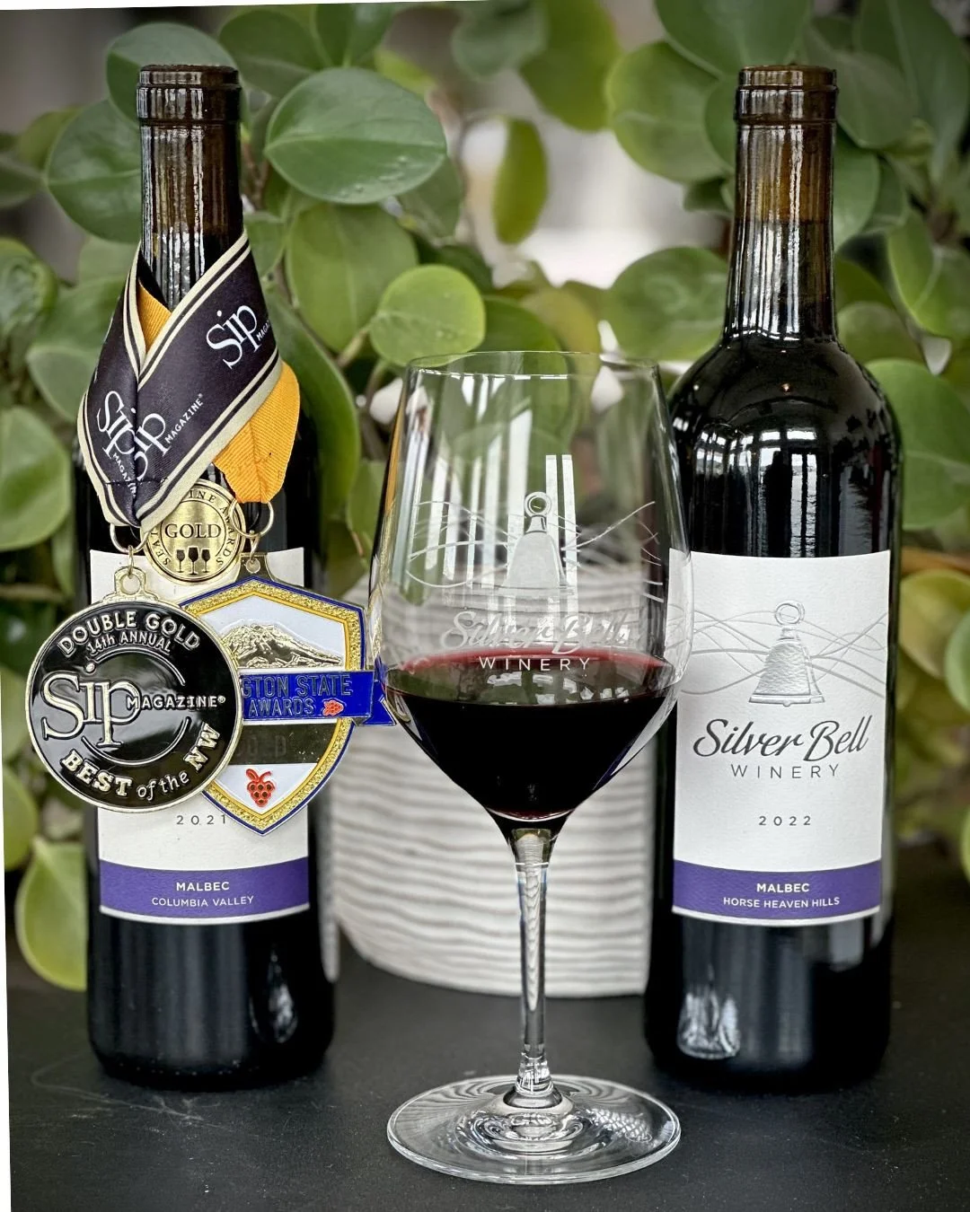 Happy National Malbec World Day!⁠
⁠
This Malbec comes from the beautiful Phinny Hill vineyard of Horse Heaven Hills. It is smooth and silky with a dark ruby color and purple hue and has aromas of blackberry, vanilla, sweet tobacco and Cocoa Nibs.⁠
⁠
