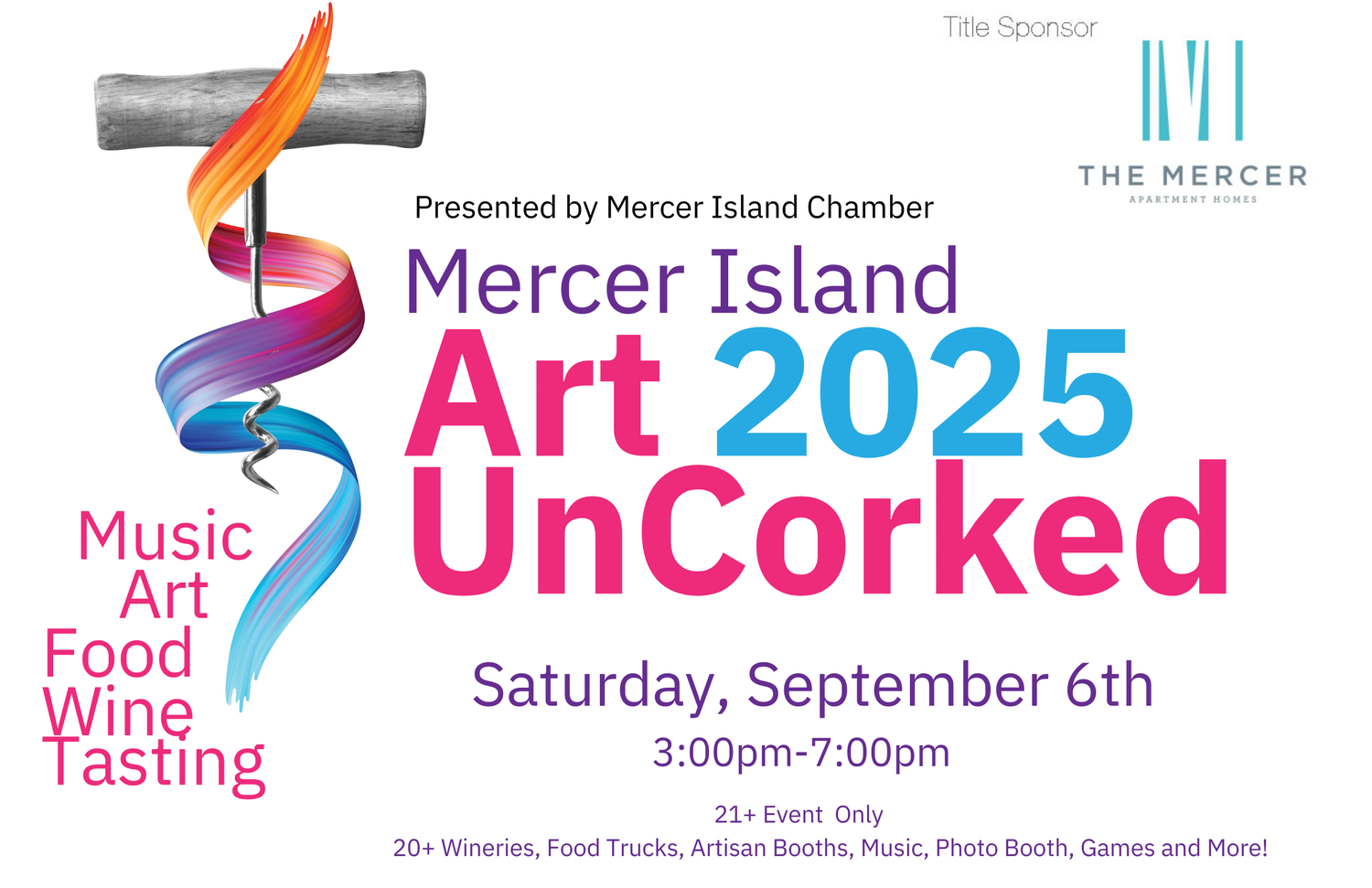 Mercer Island Art Uncorked