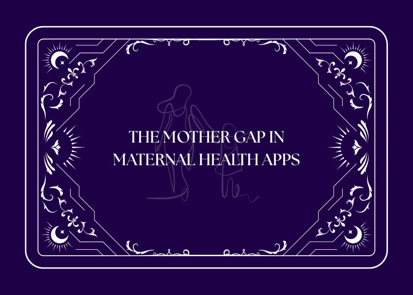 the mother gap in maternal health apps