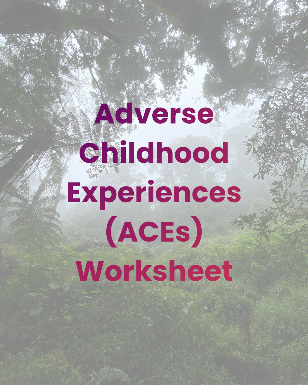 Online Adverse Childhood Experiences (ACEs) Screening Worksheet