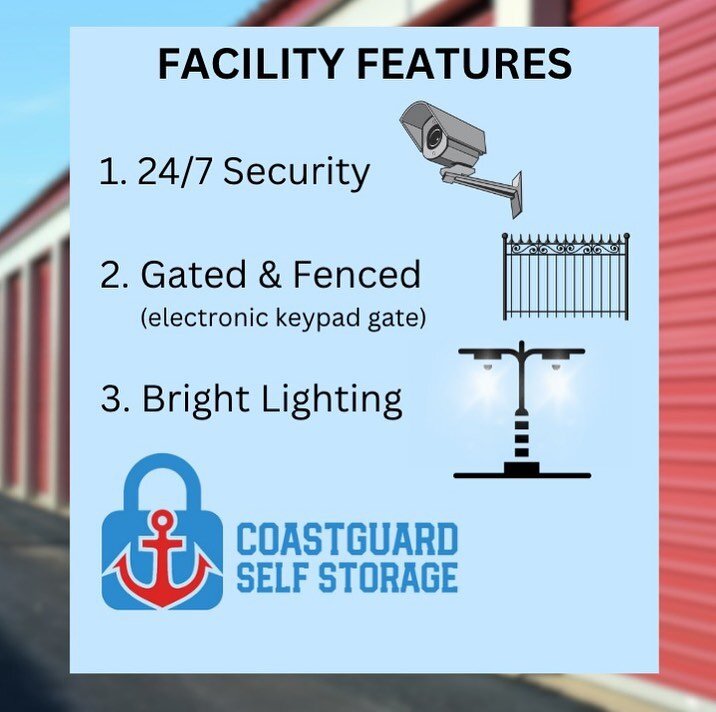 🏆✨ Experience storage like never before with our exceptional features! 🚪🔒

1️⃣ 24/7 Security: Your peace of mind is our priority! Our state-of-the-art security system ensures round-the-clock protection for your belongings.

2️⃣ Fenced &amp; Gated: